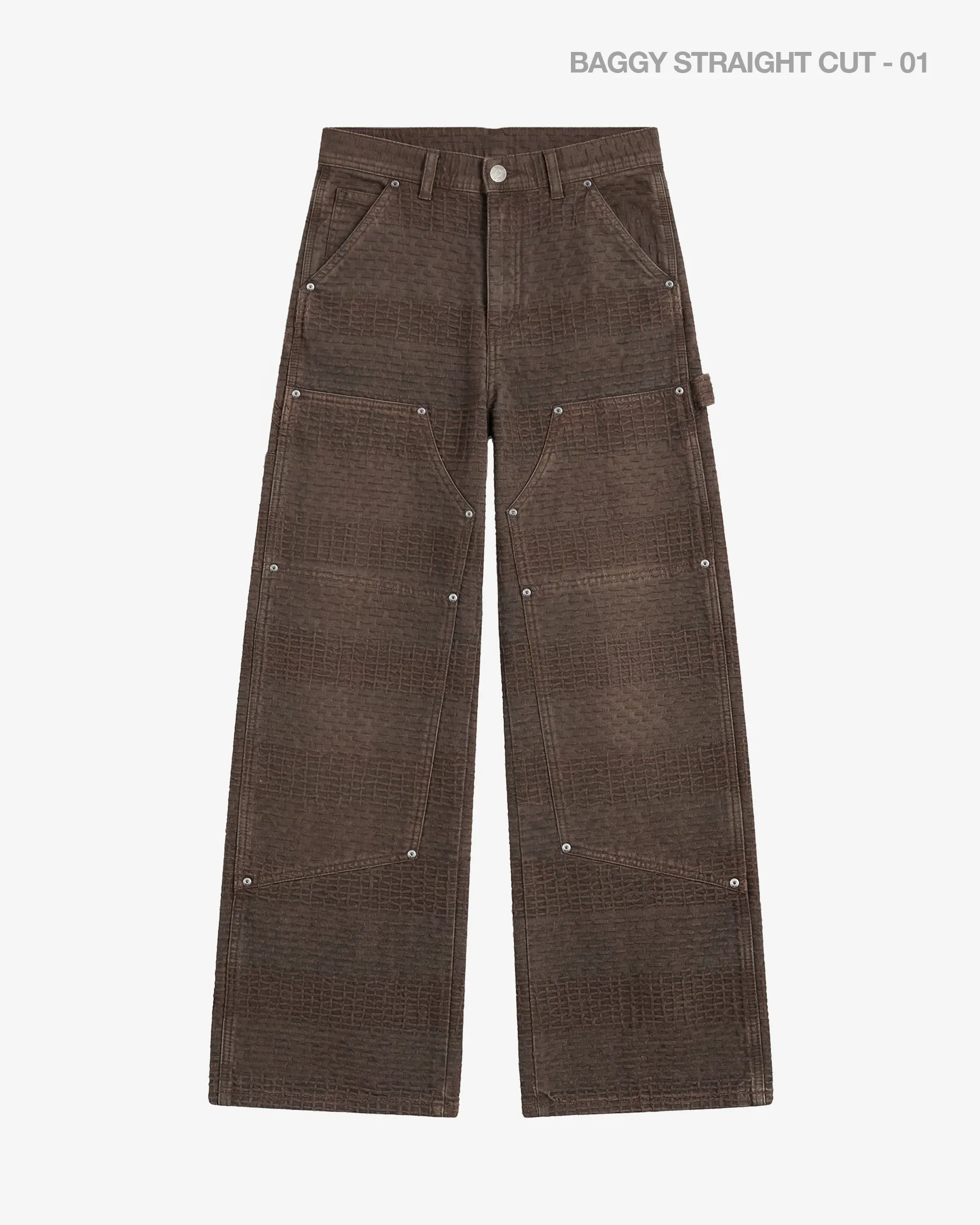 Aged Nara Double Knee Carpenter Pant