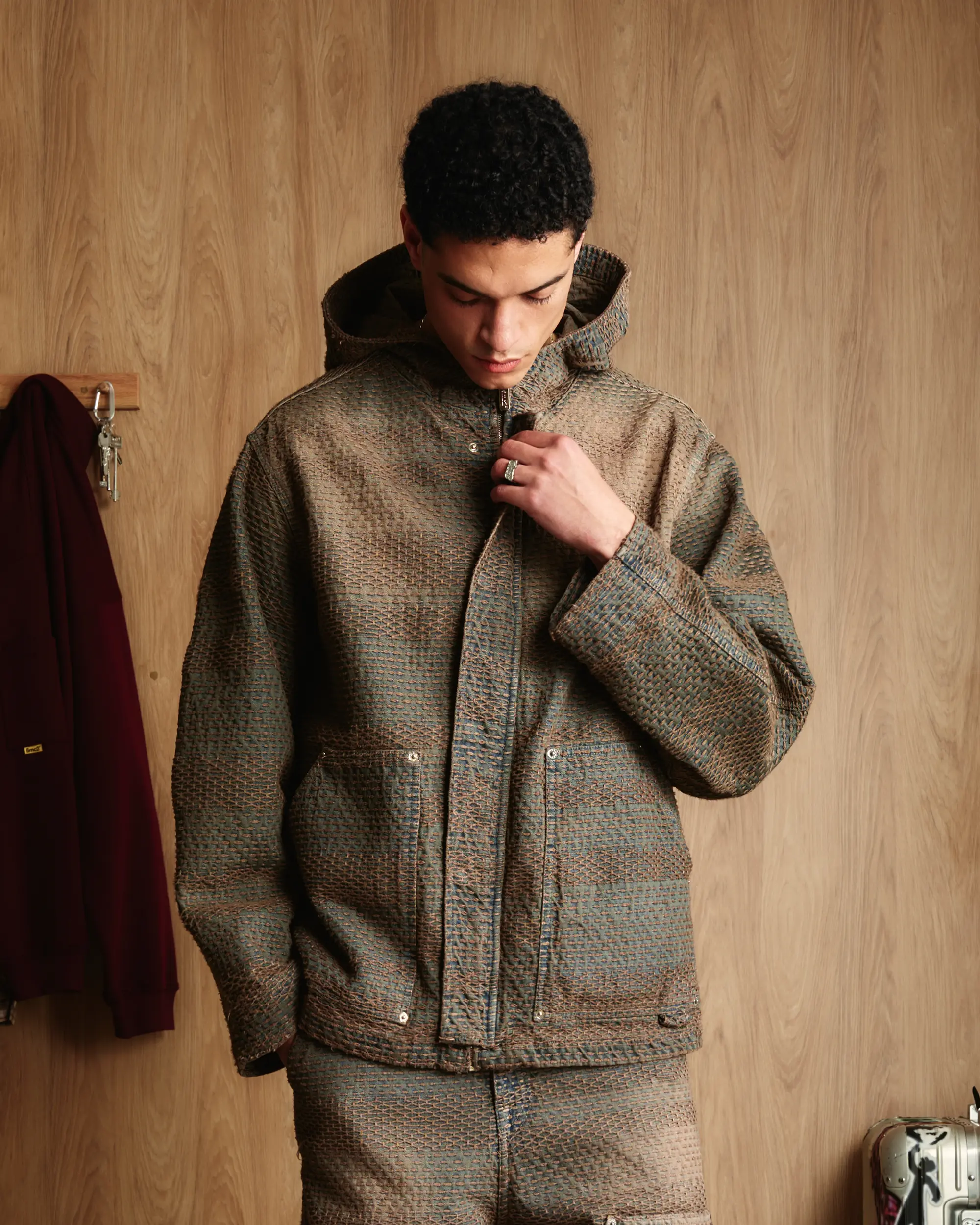 Aged Nara Signature Work Jacket - Image 2