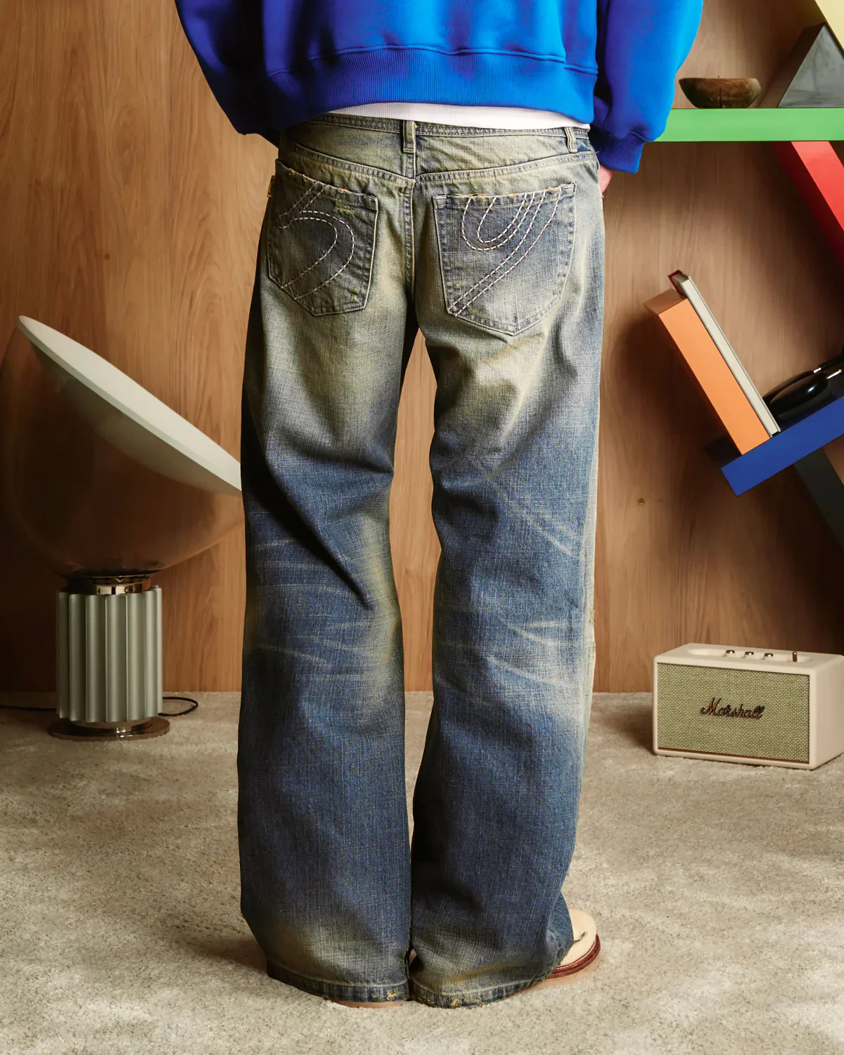 Bootcut Denim Pants - Image 3