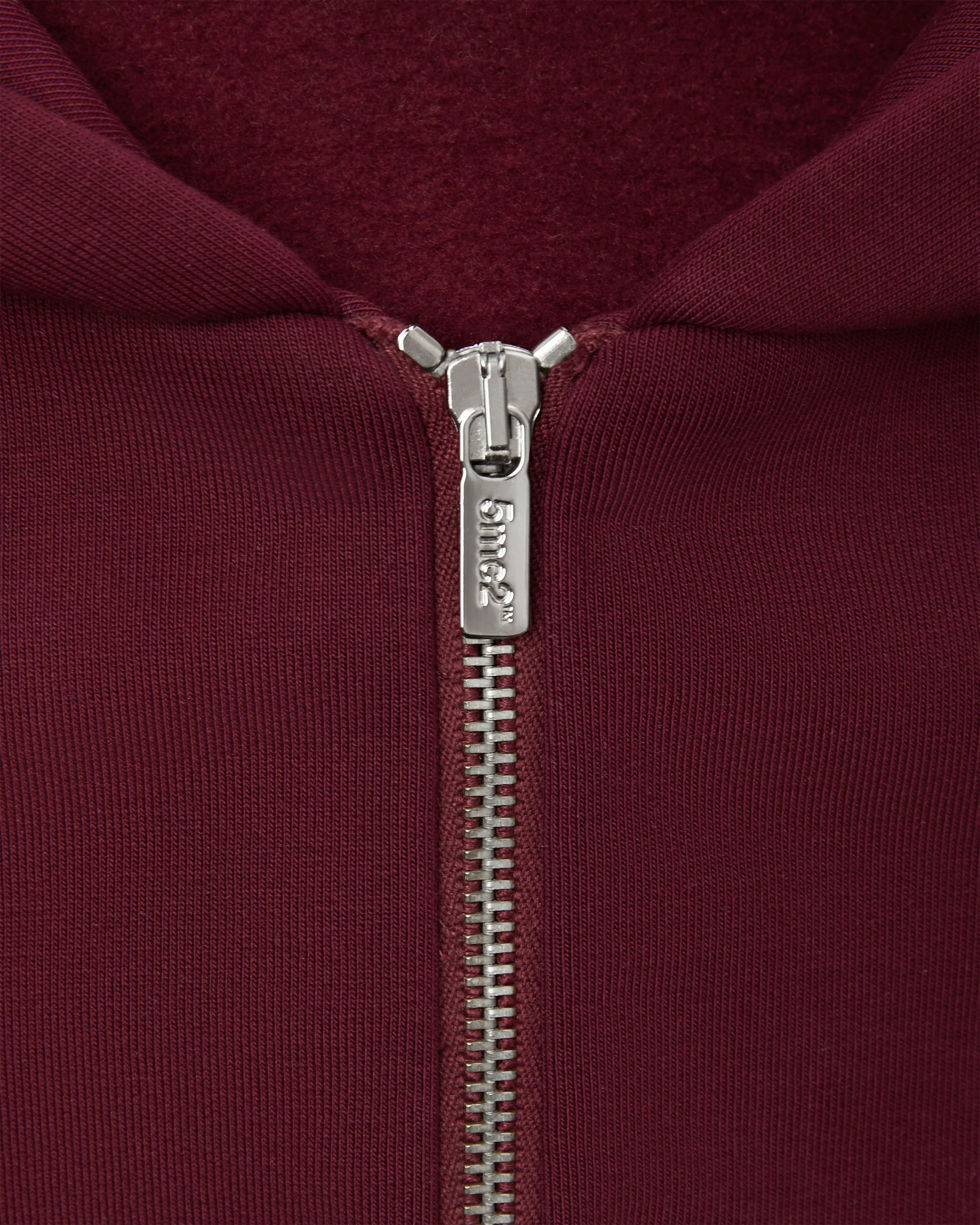 Bordeaux Zip Hoodie - Image 6