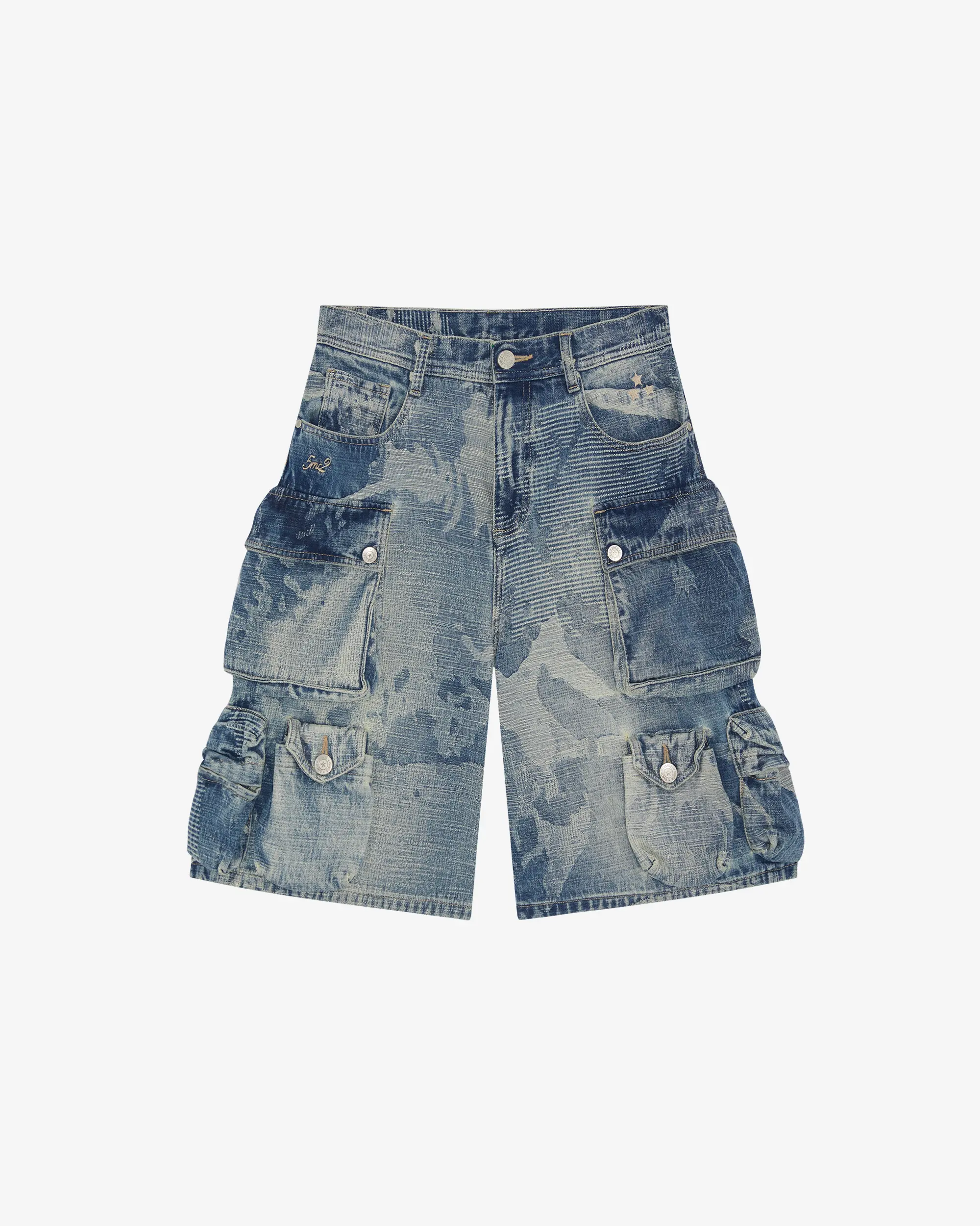 Ten pockets Camo Cargo Shorts