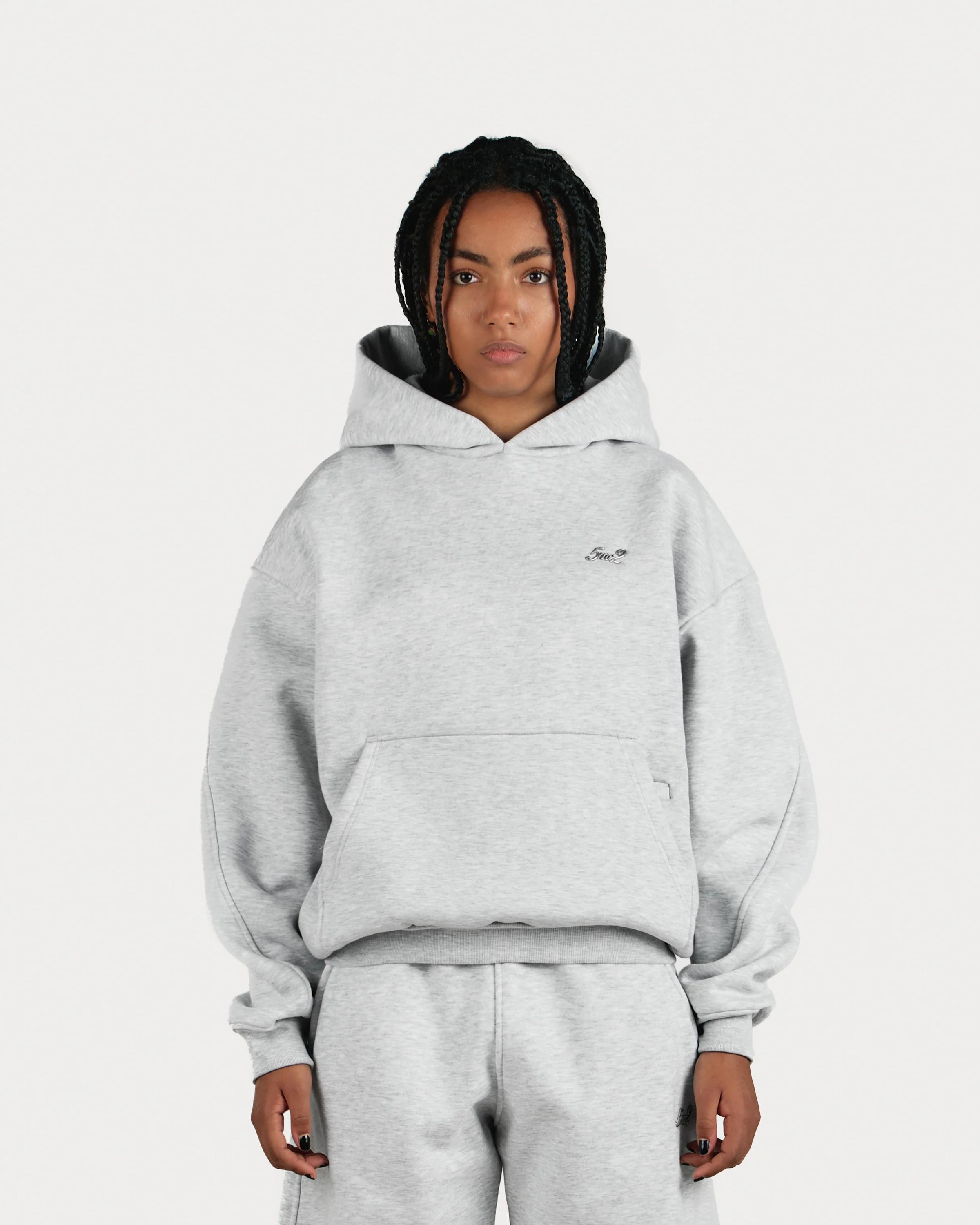 Champ Grey Hoodie - Image 4