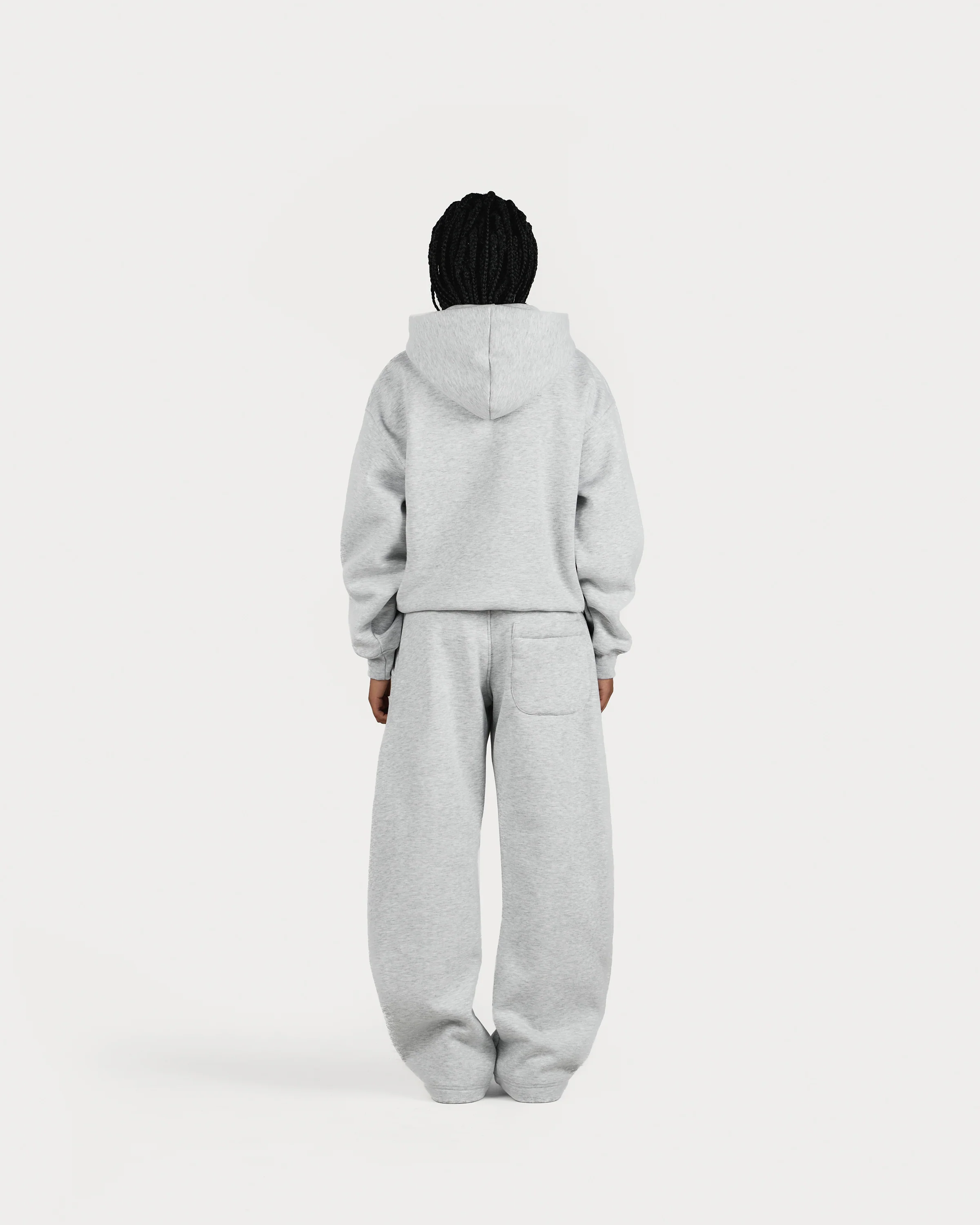 Champ Grey Zip Hoodie - Image 5