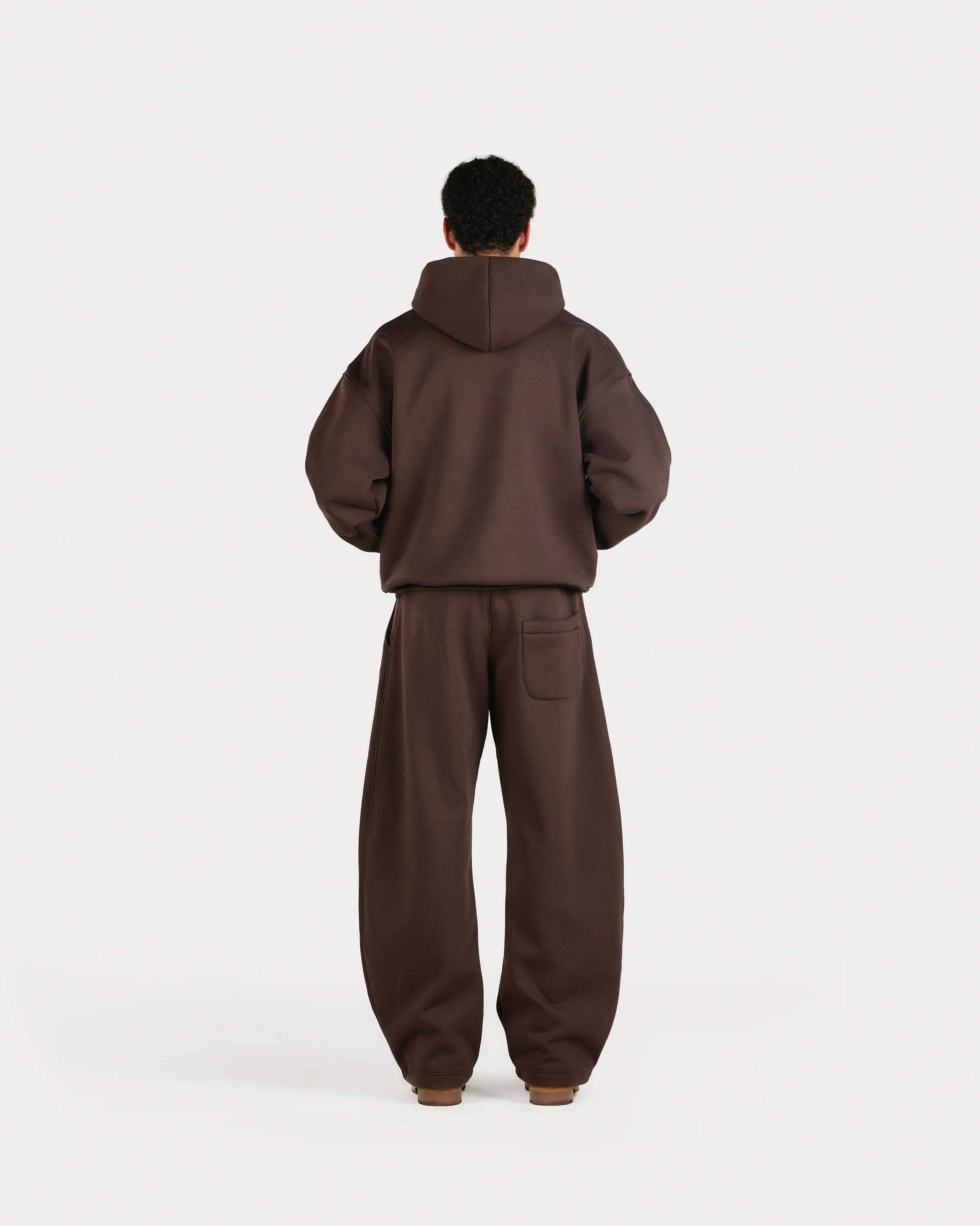 Choco Brown Hoodie - Image 3