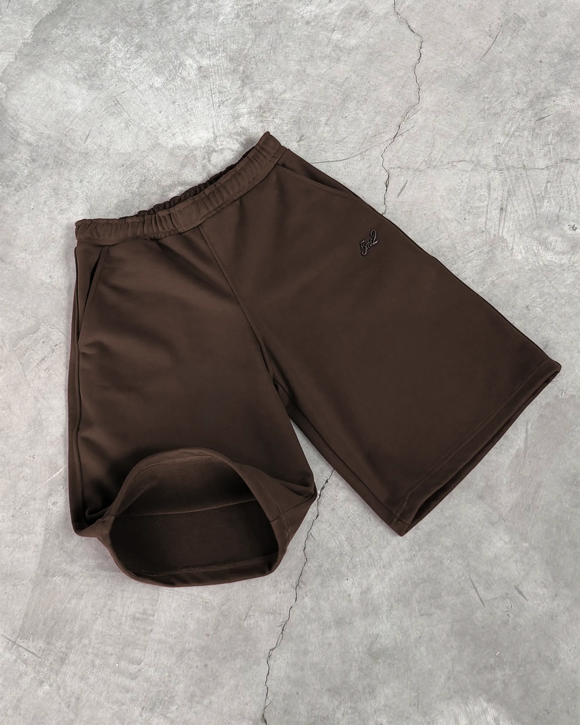 Choco Brown Sweatshorts - Image 6