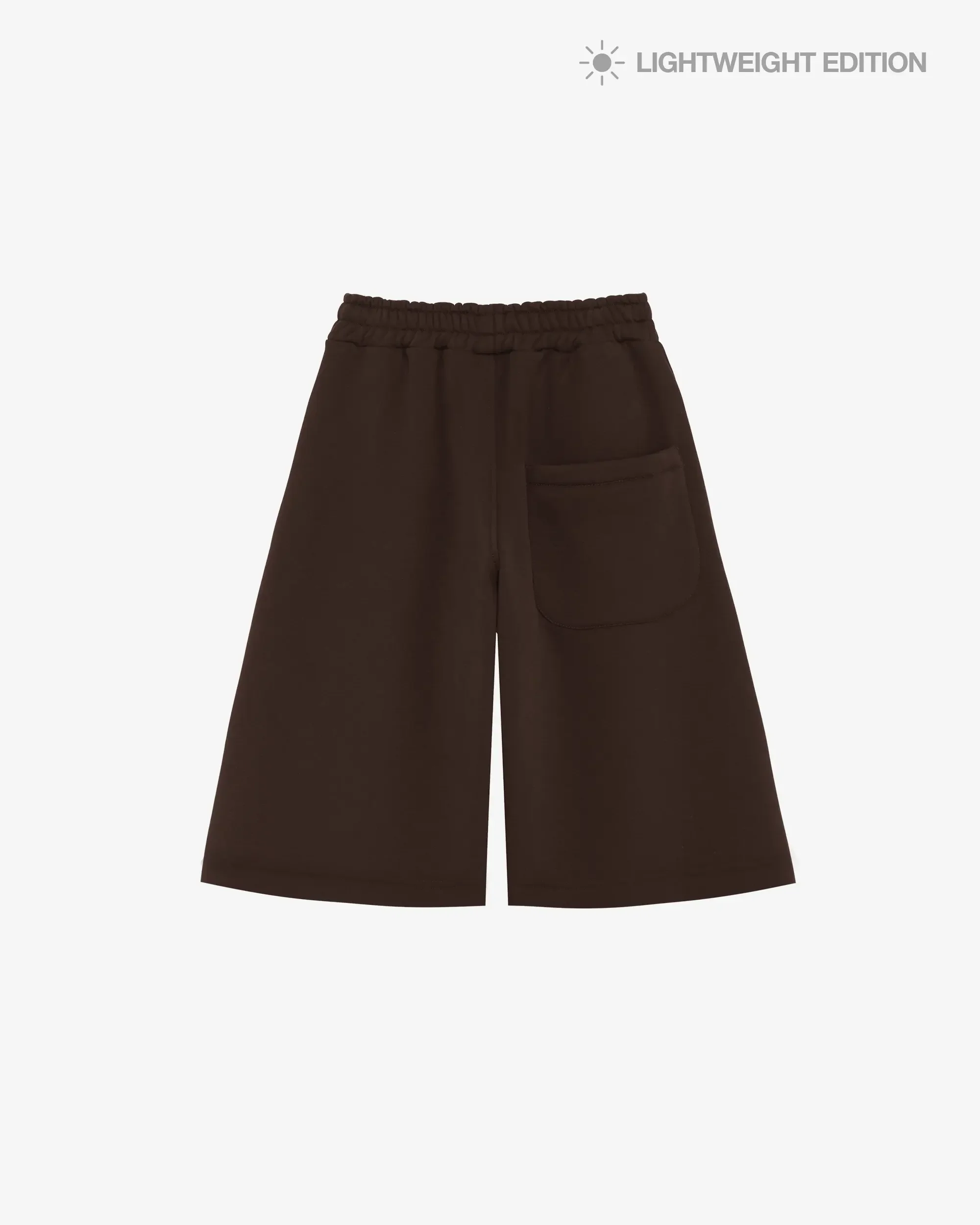 Choco Brown Sweatshorts - Image 7