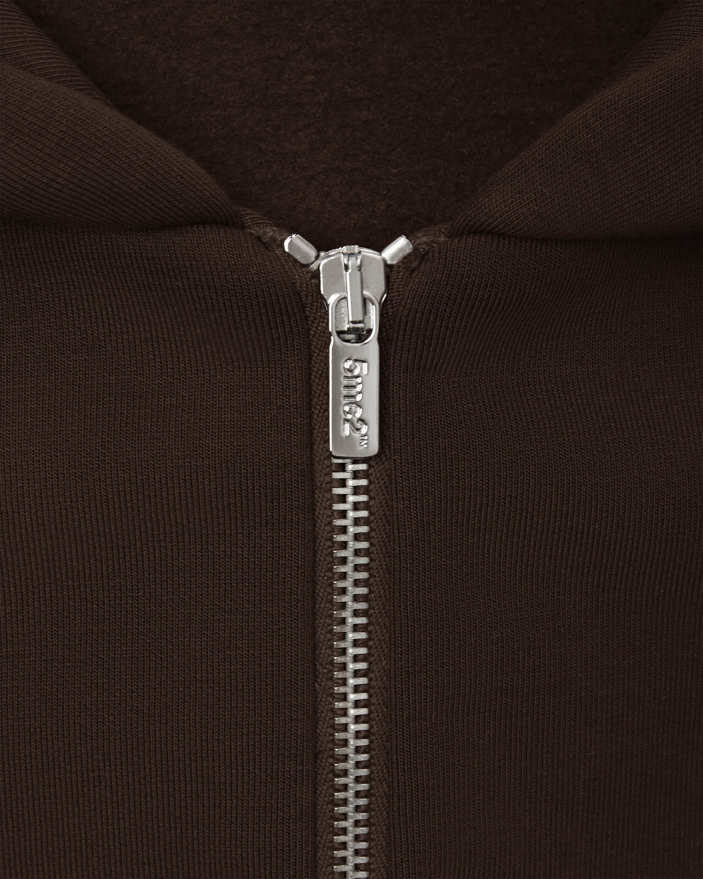 Choco Brown Zip Hoodie - Image 6