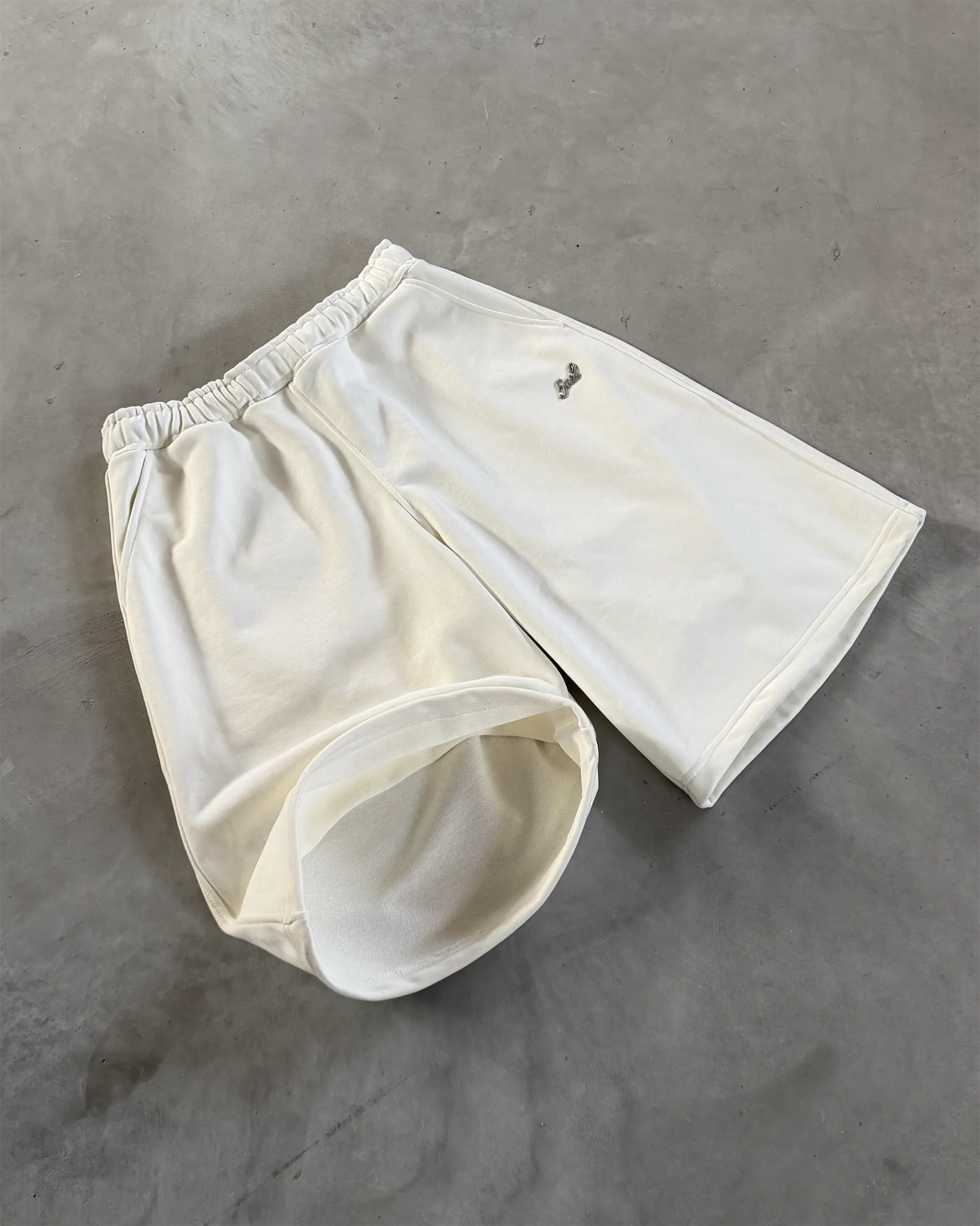 Cloud White Sweatshorts - Image 6