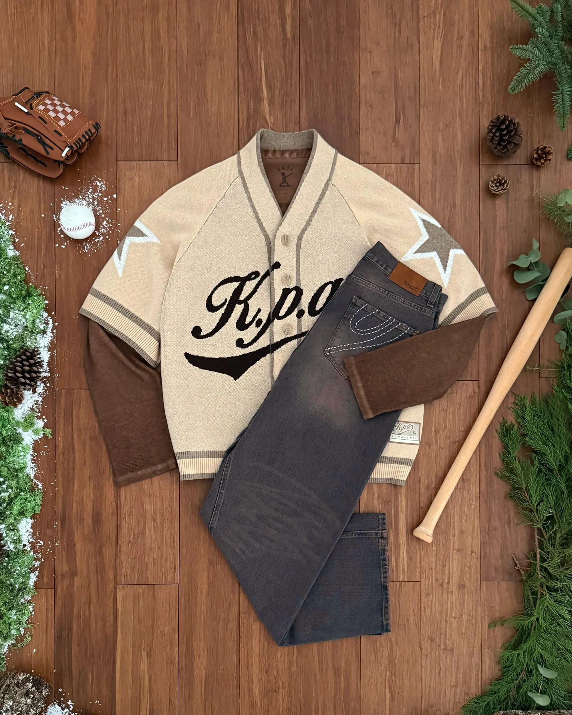 Cream K.P.A. Knit Jersey - Image 9