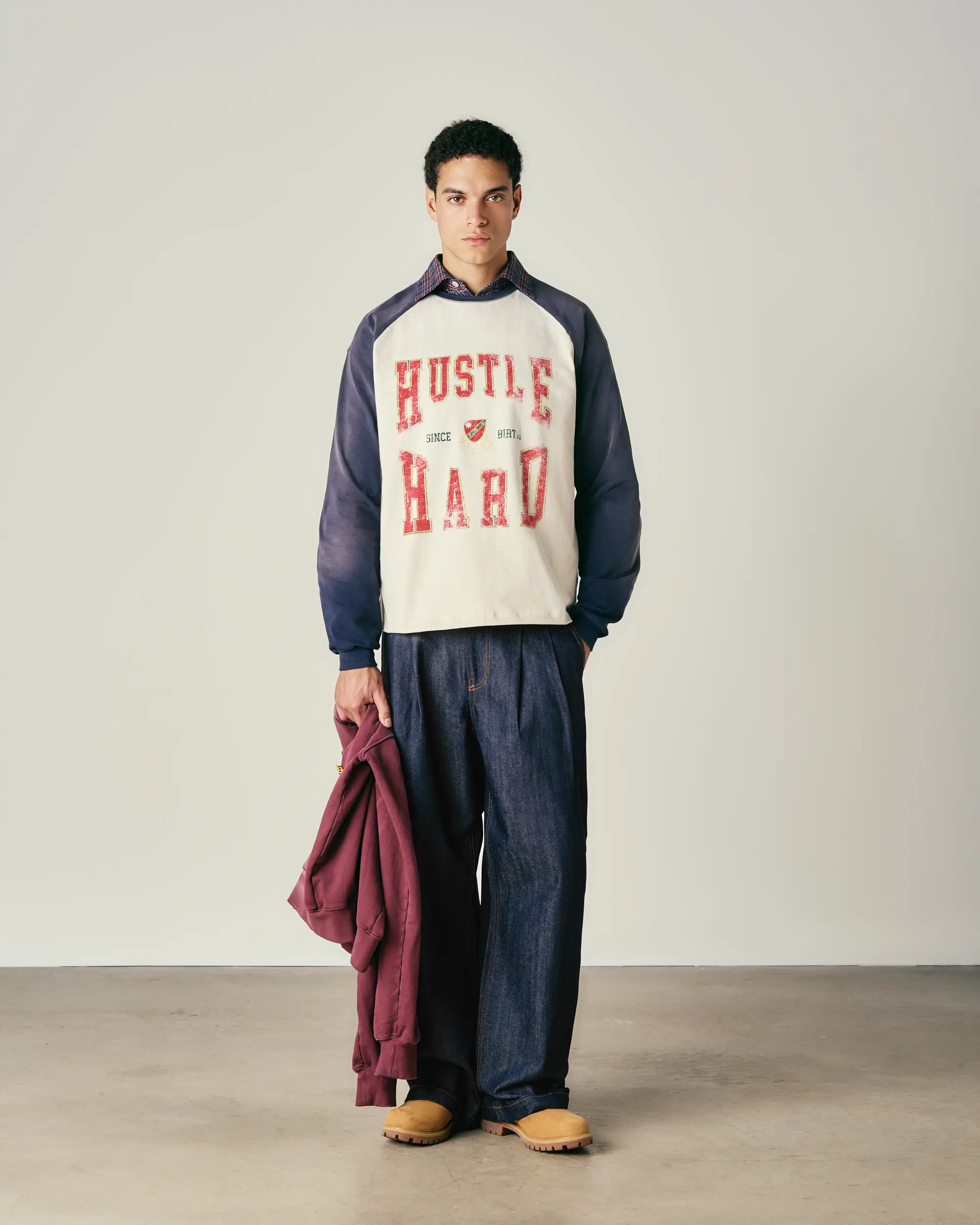 Hustle Hard Long Sleeve - Image 3