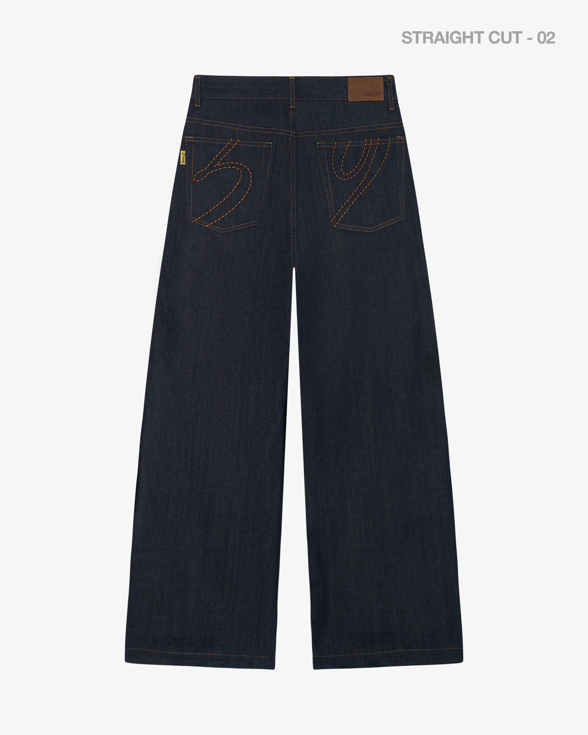 Double Pleated Denim Pants - Image 7