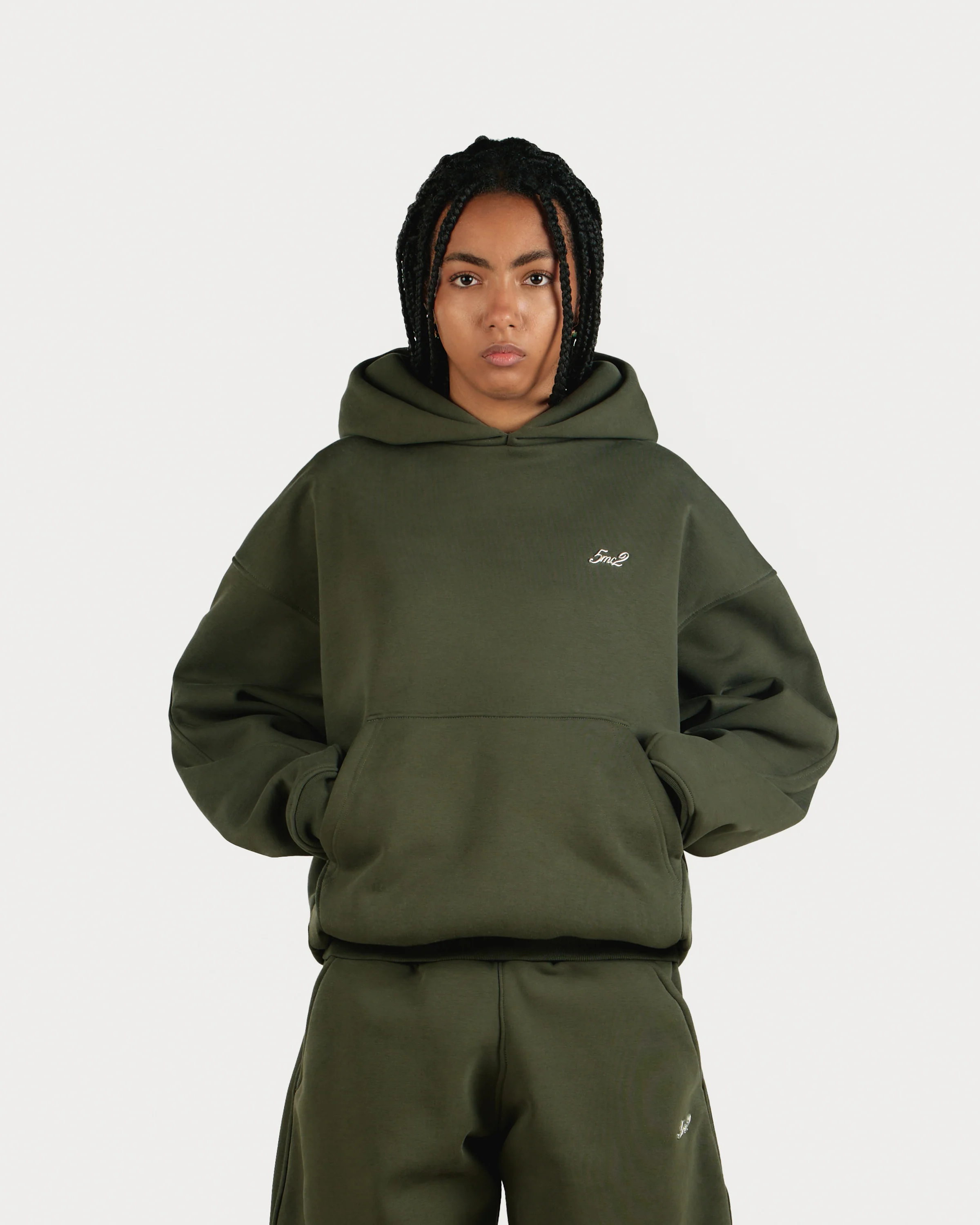 Forest Green Hoodie - Image 4