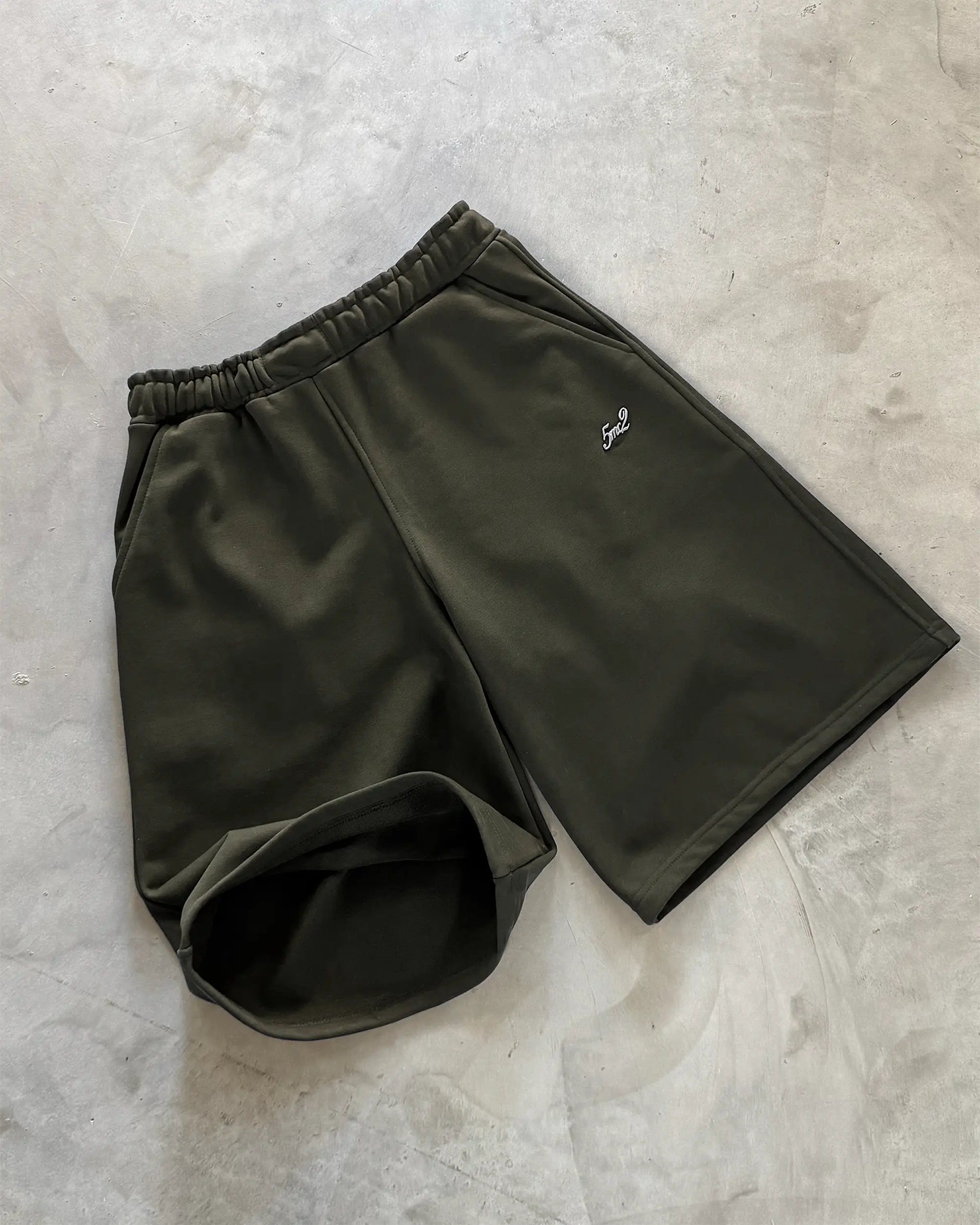 Forest Green Sweatshorts - Image 5