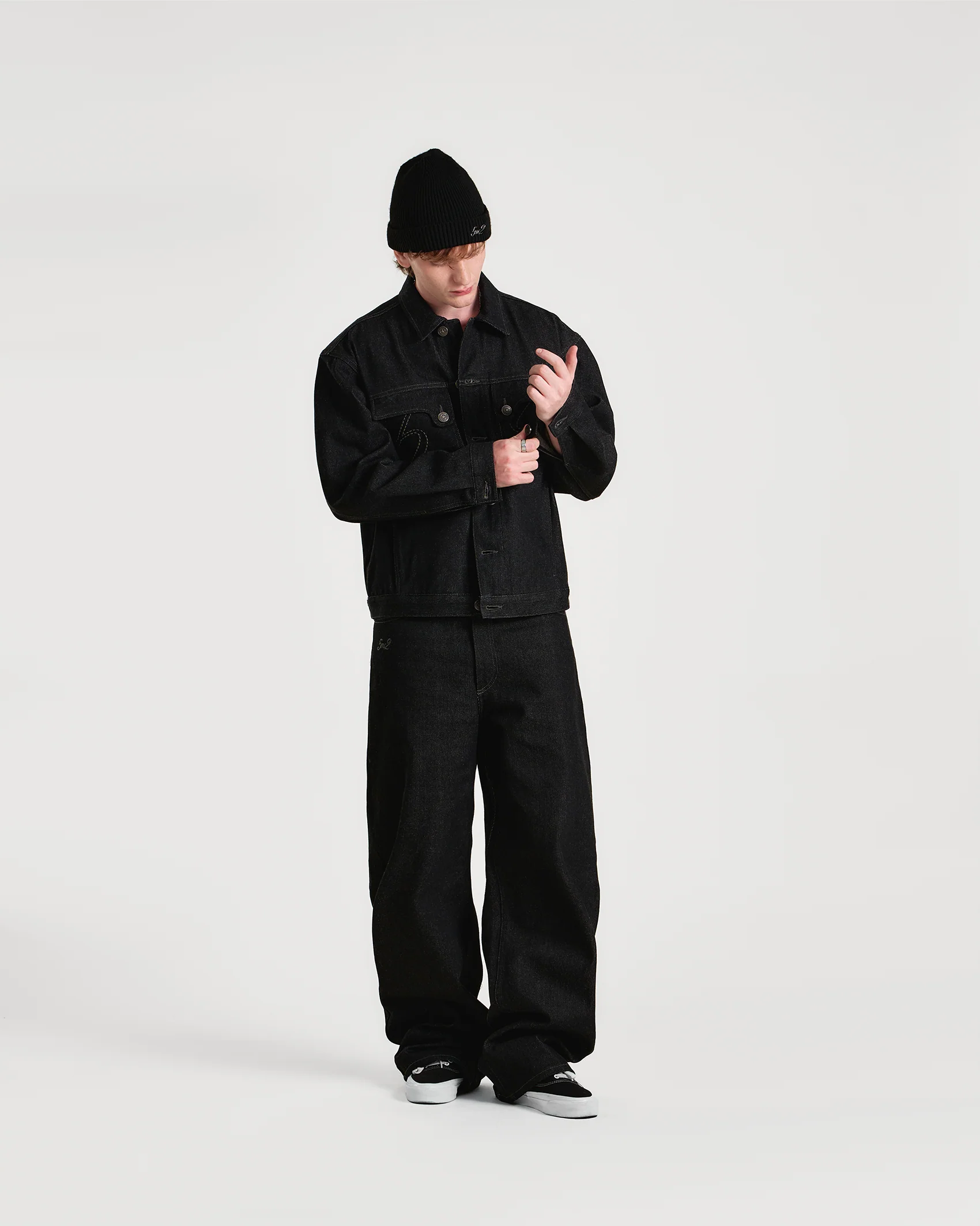 Graphite Raw Denim Jacket - Image 3