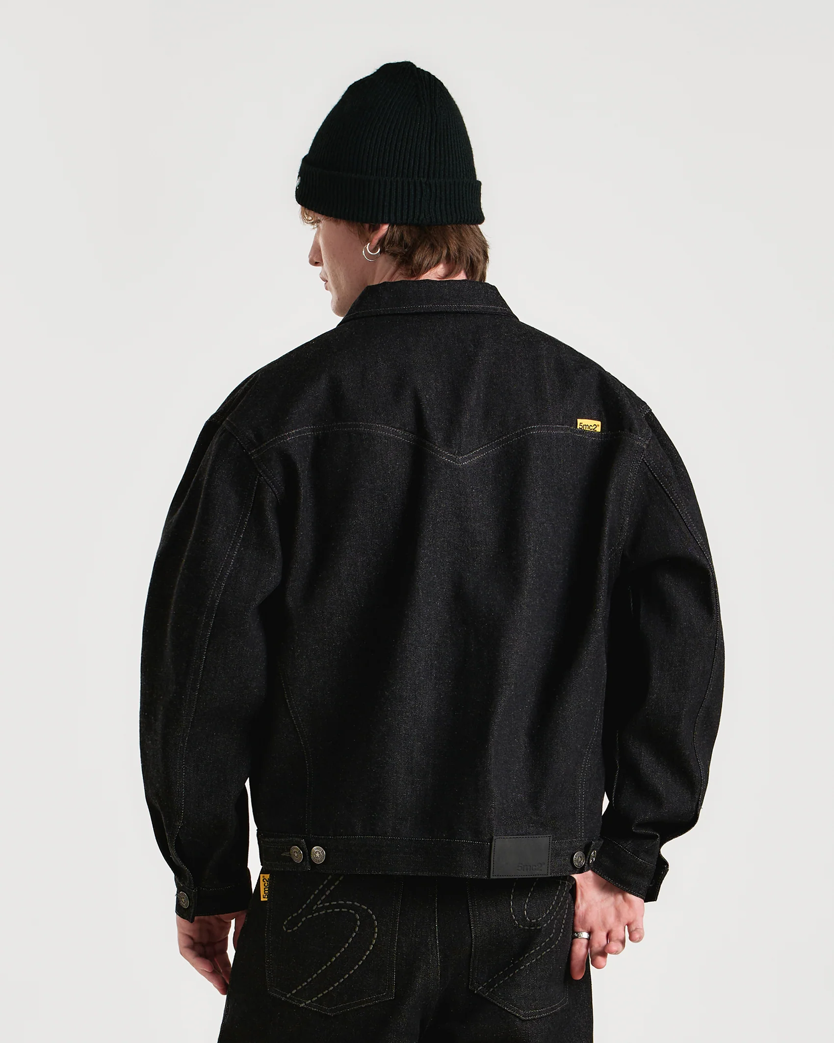 Graphite Raw Denim Jacket - Image 4