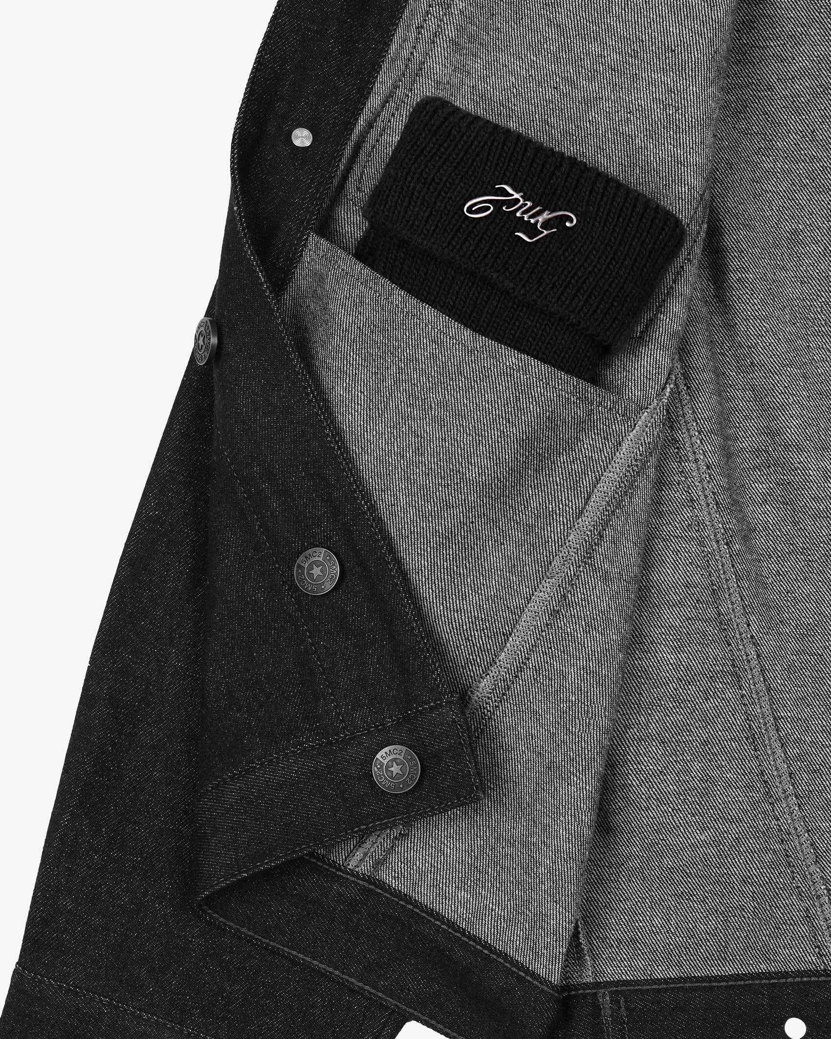 Graphite Raw Denim Jacket - Image 8