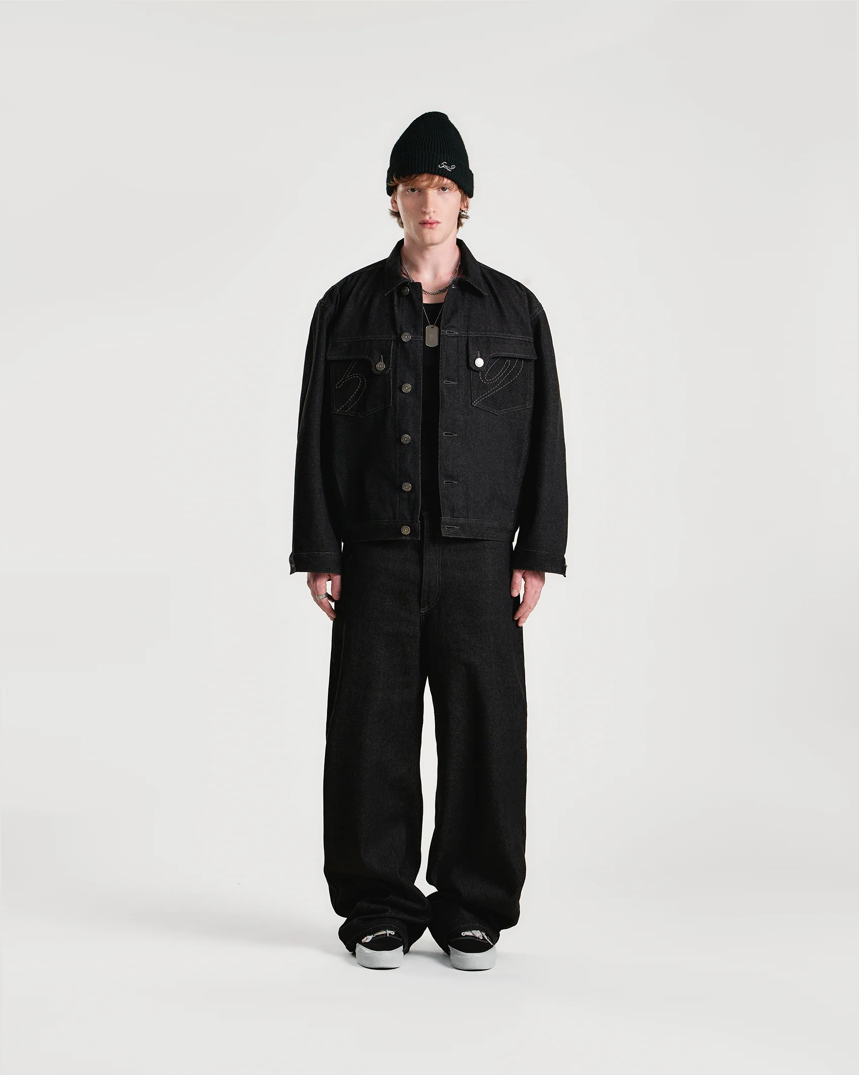 Graphite Raw Denim Pants - Image 3