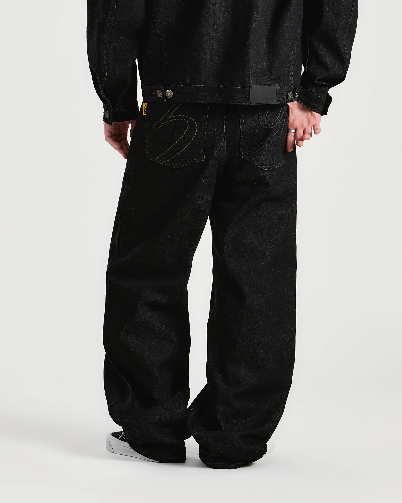 Graphite Raw Denim Pants - Image 4