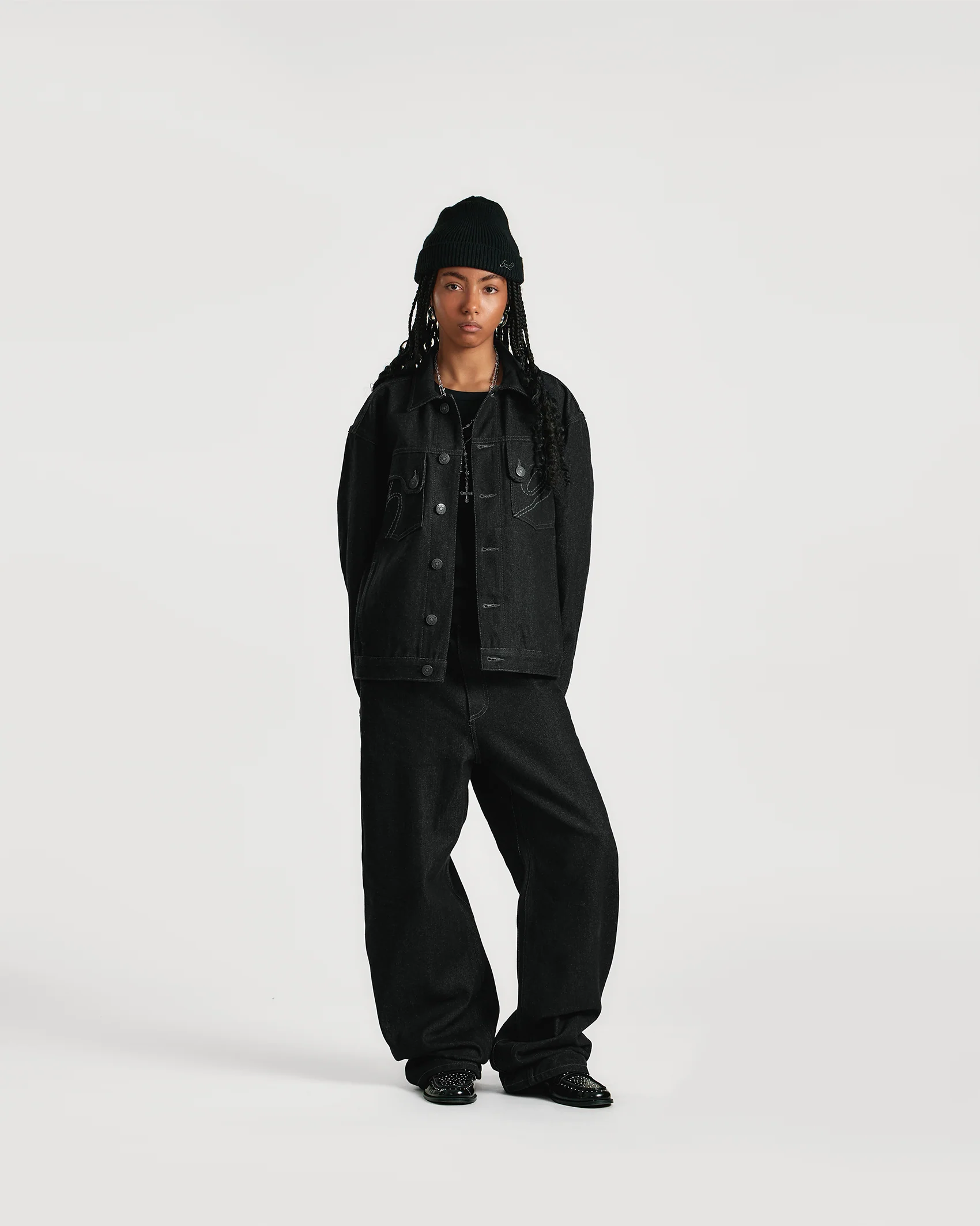 Graphite Raw Denim Pants - Image 5
