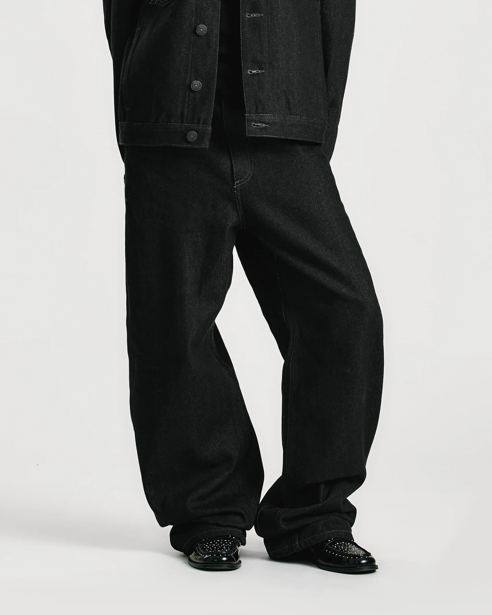 Graphite Raw Denim Pants - Image 6