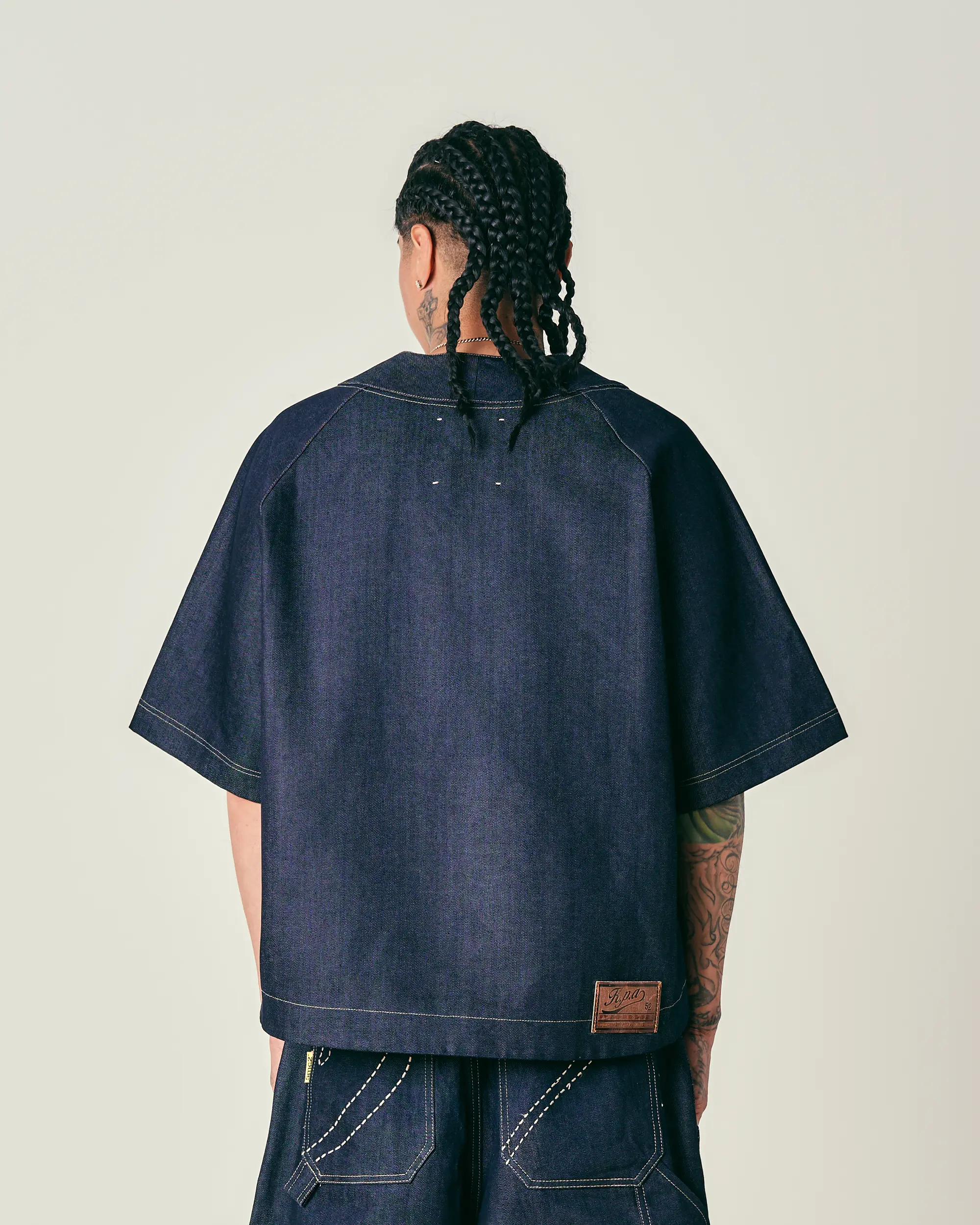 Indigo Raw Kpa Denim Jersey - Image 4