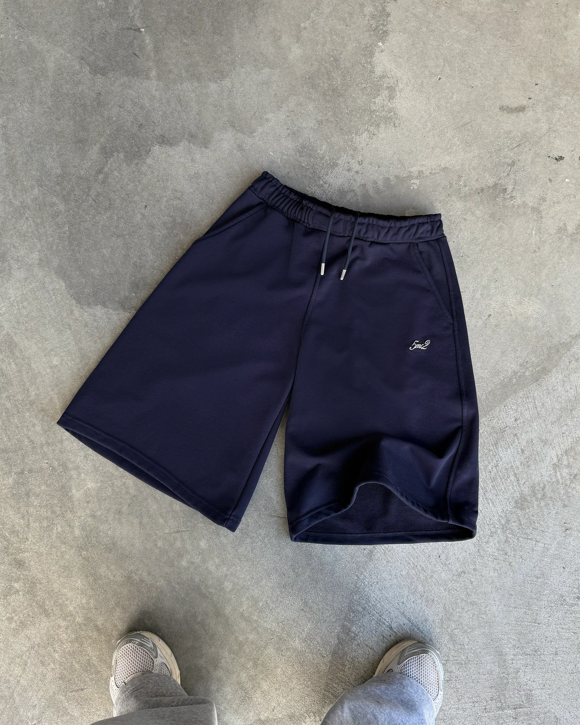 Midnight Blue Sweatshorts - Image 6