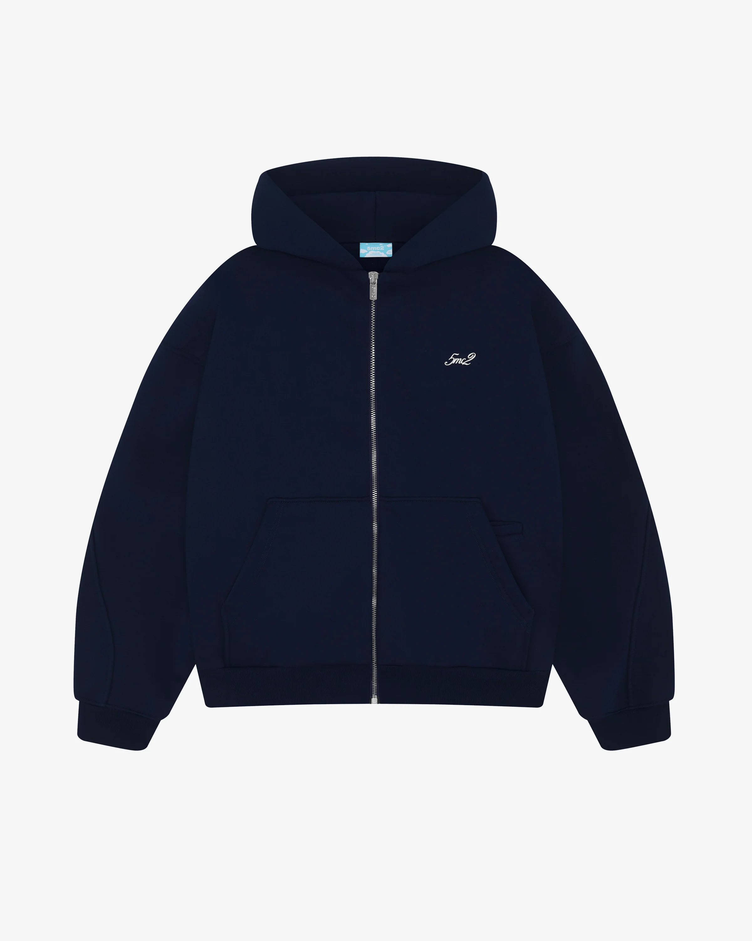 Midnight Blue Zip Hoodie