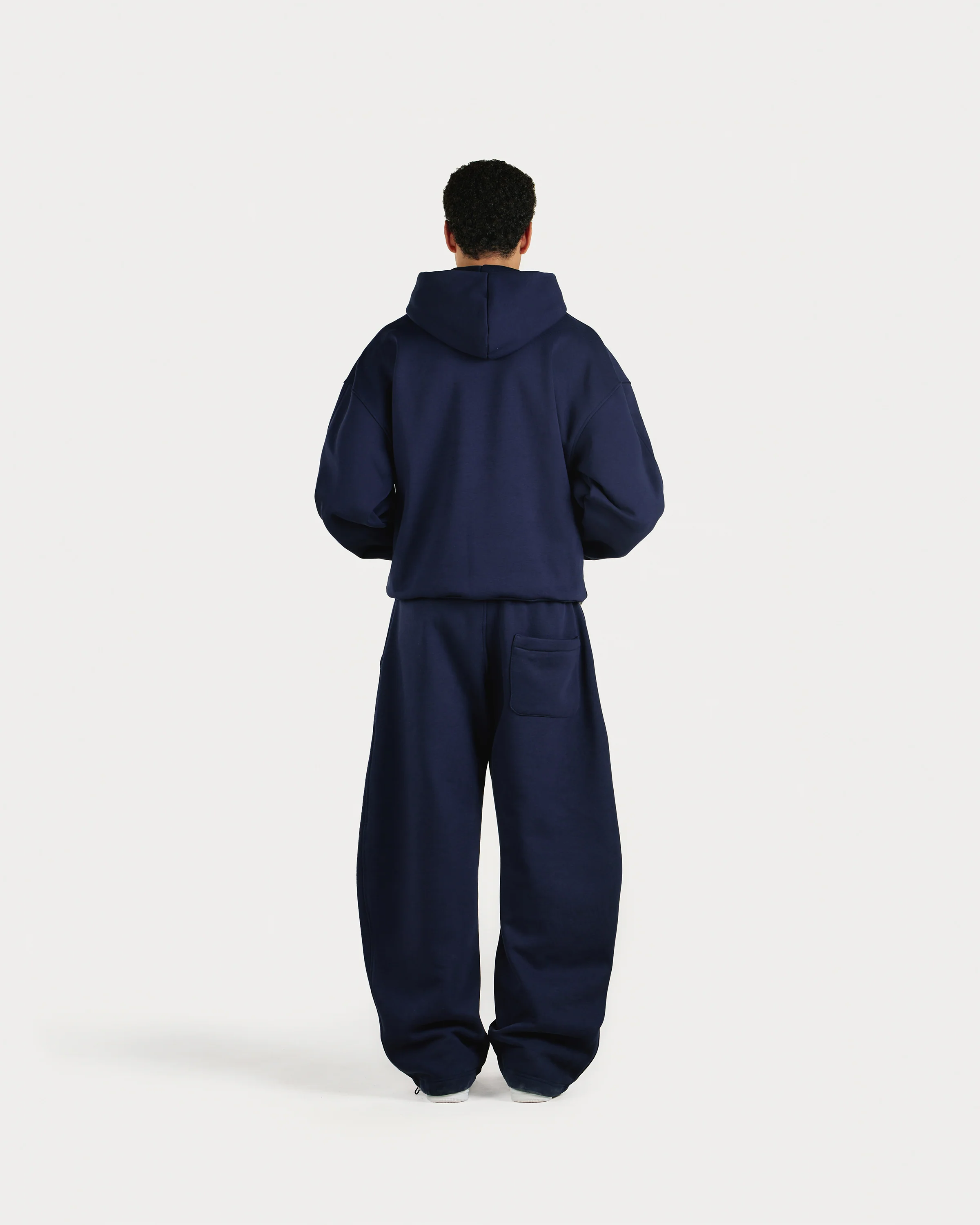 Midnight Blue Zip Hoodie - Image 3
