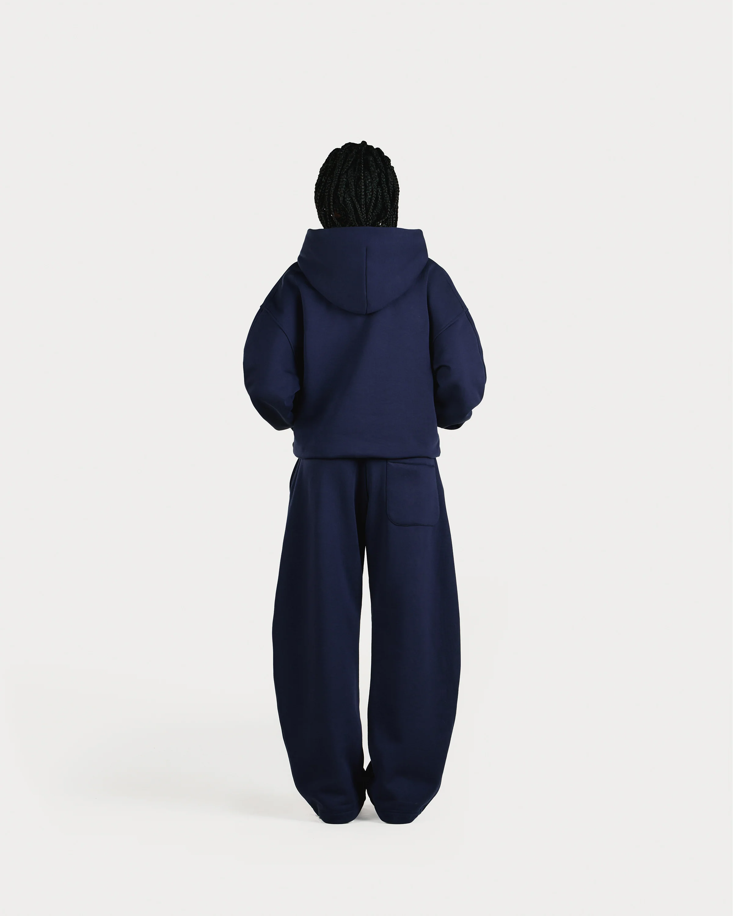 Midnight Blue Zip Hoodie - Image 5