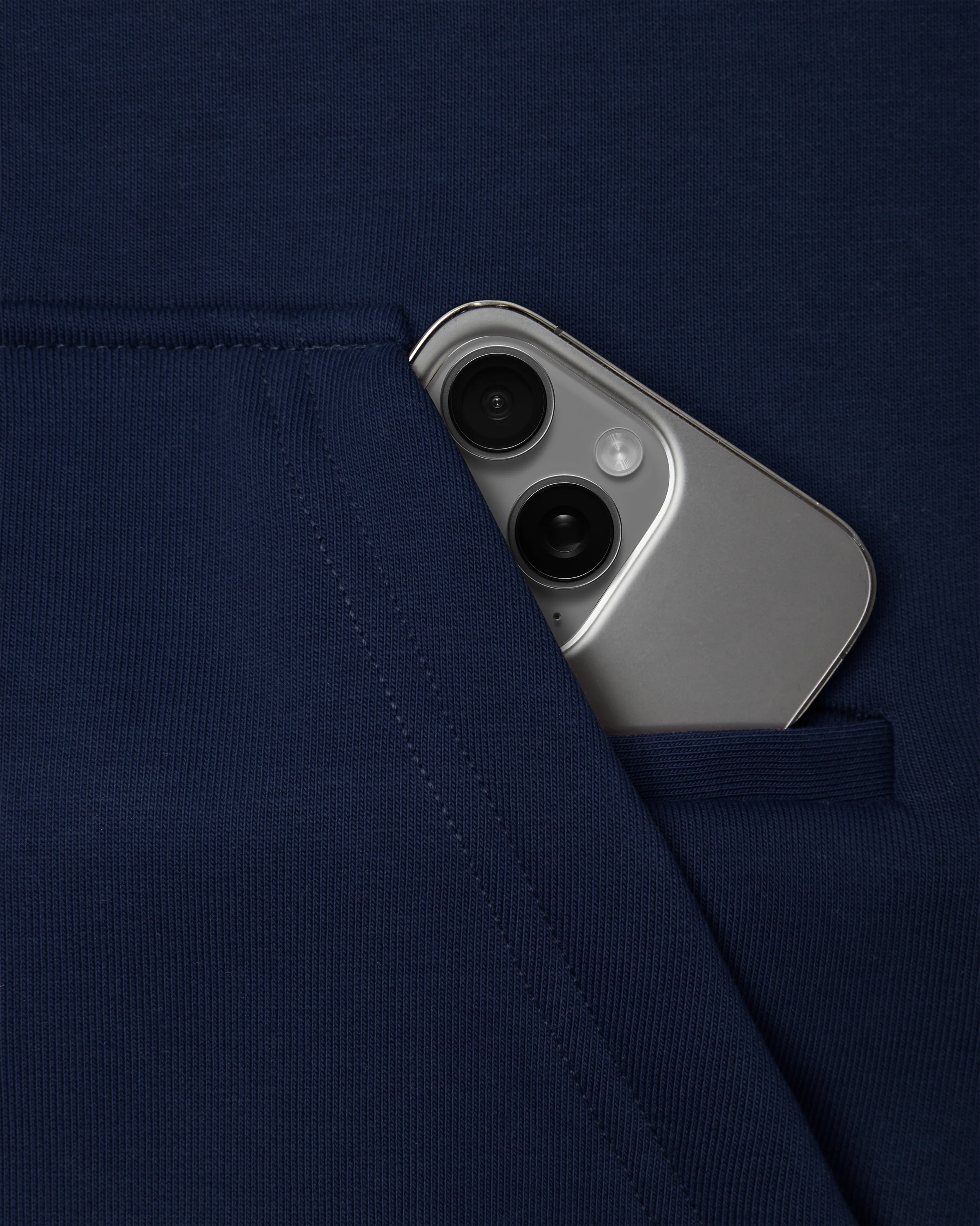 Midnight Blue Zip Hoodie - Image 7