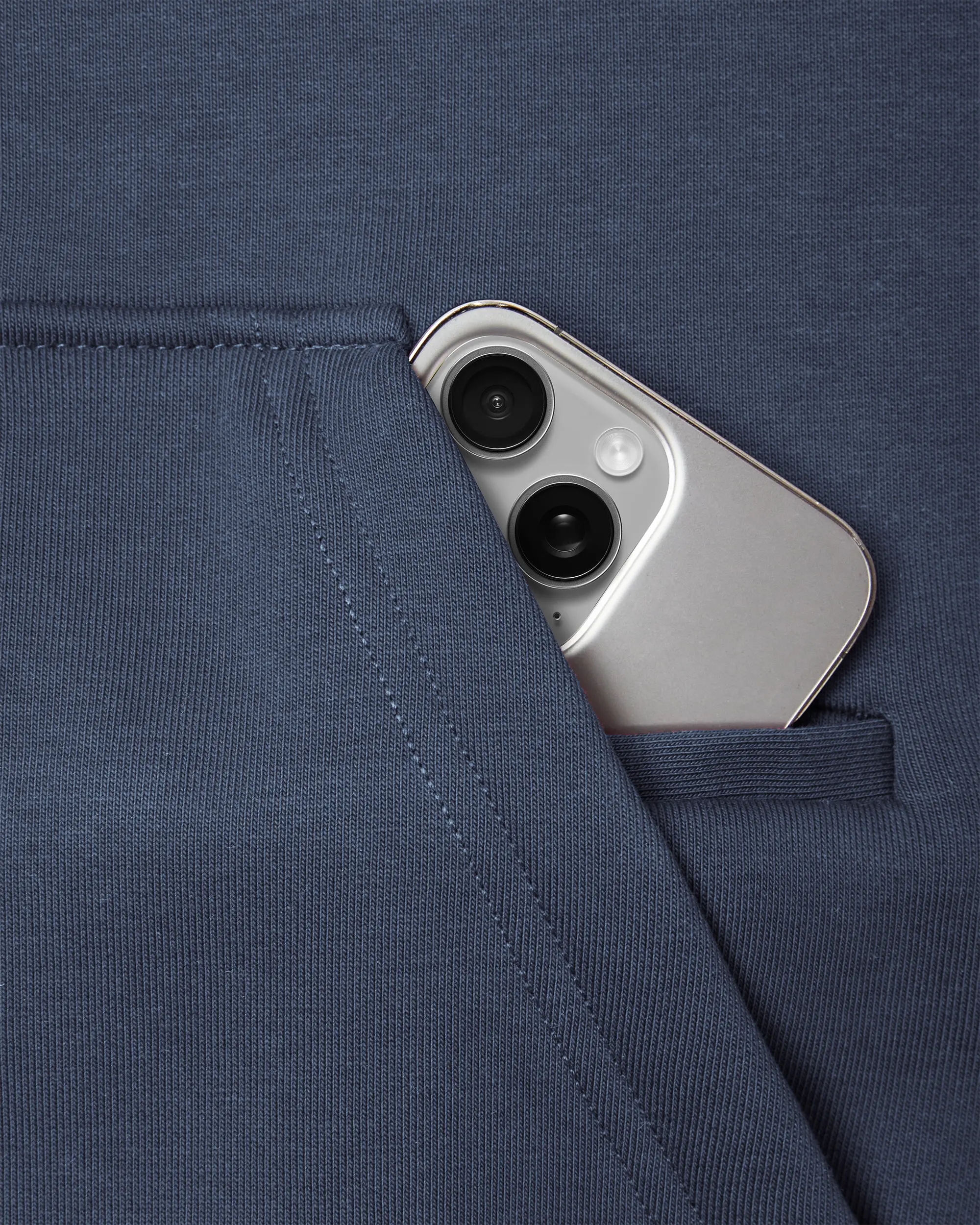 Orion Blue Crew Hoodie - Image 4