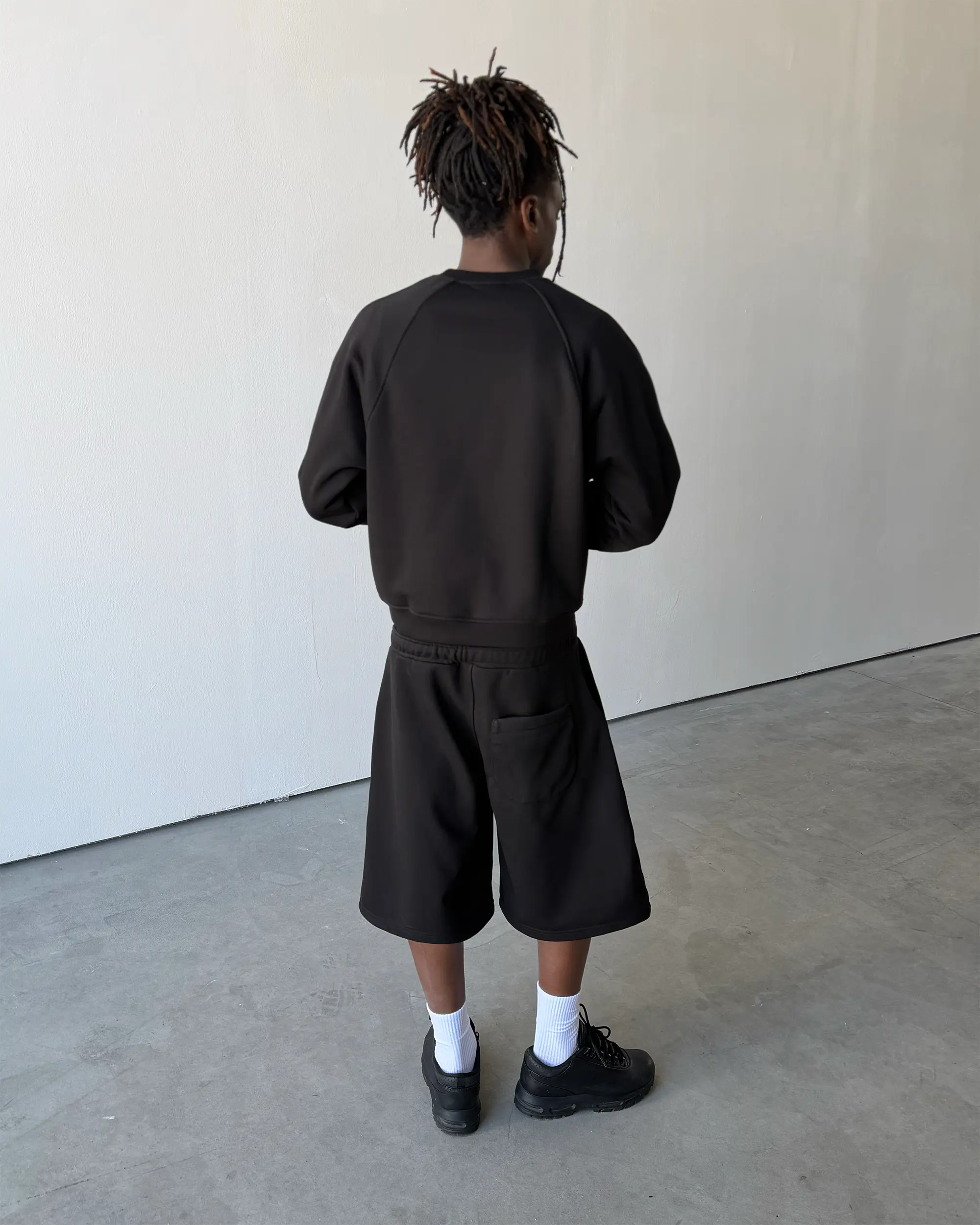 Pitch Black Sweatshorts - Image 3