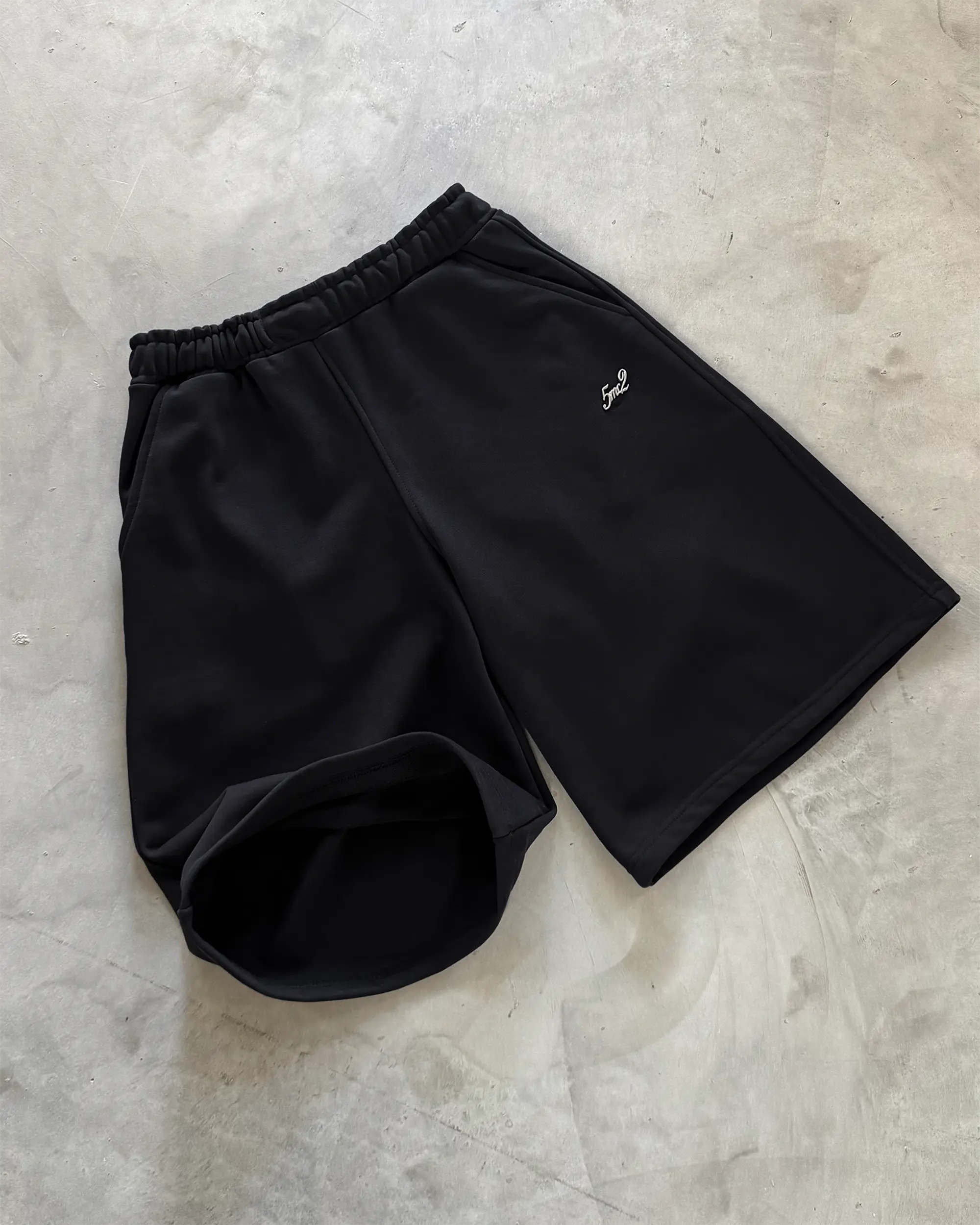 Pitch Black Sweatshorts - Image 6