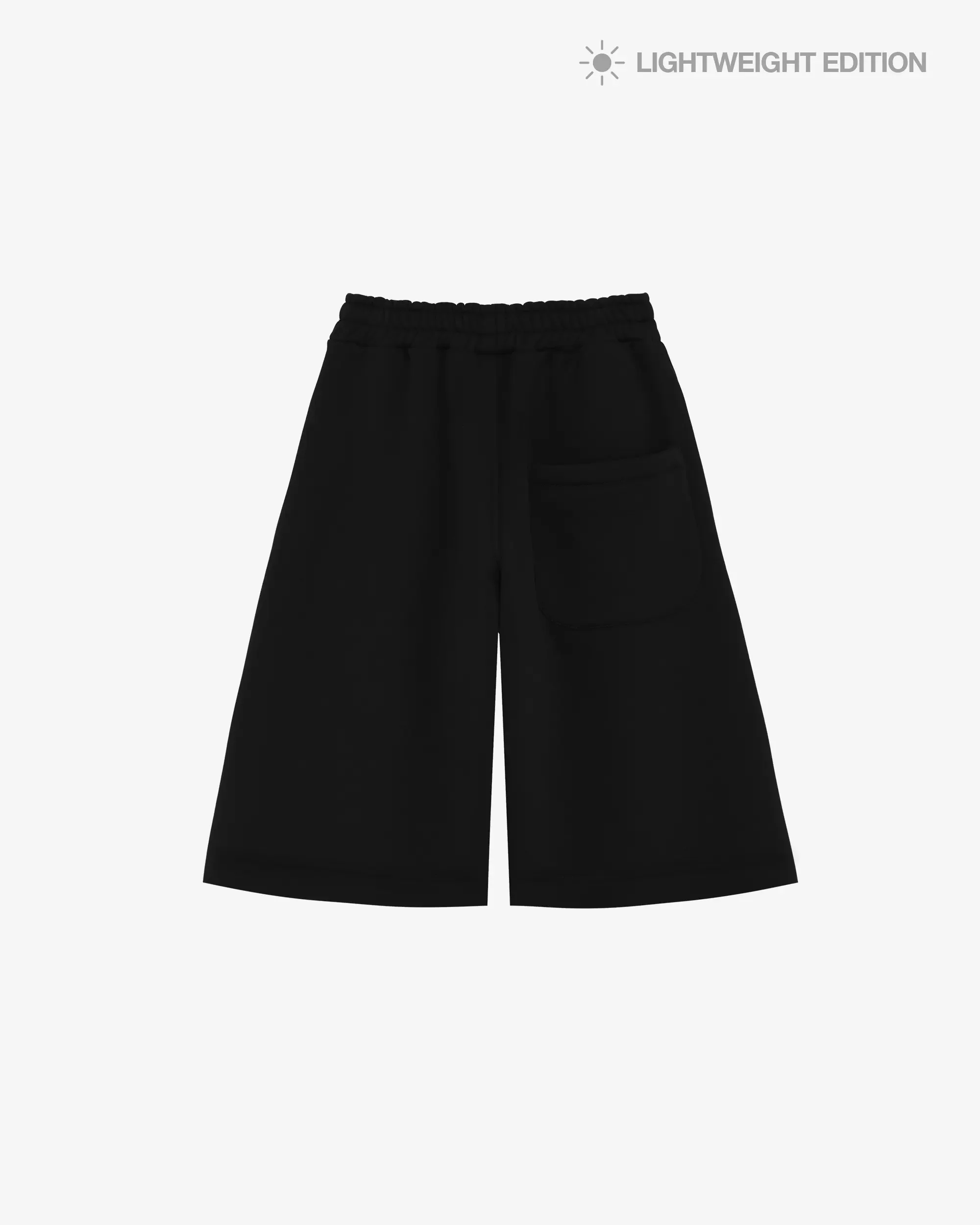 Pitch Black Sweatshorts - Image 7