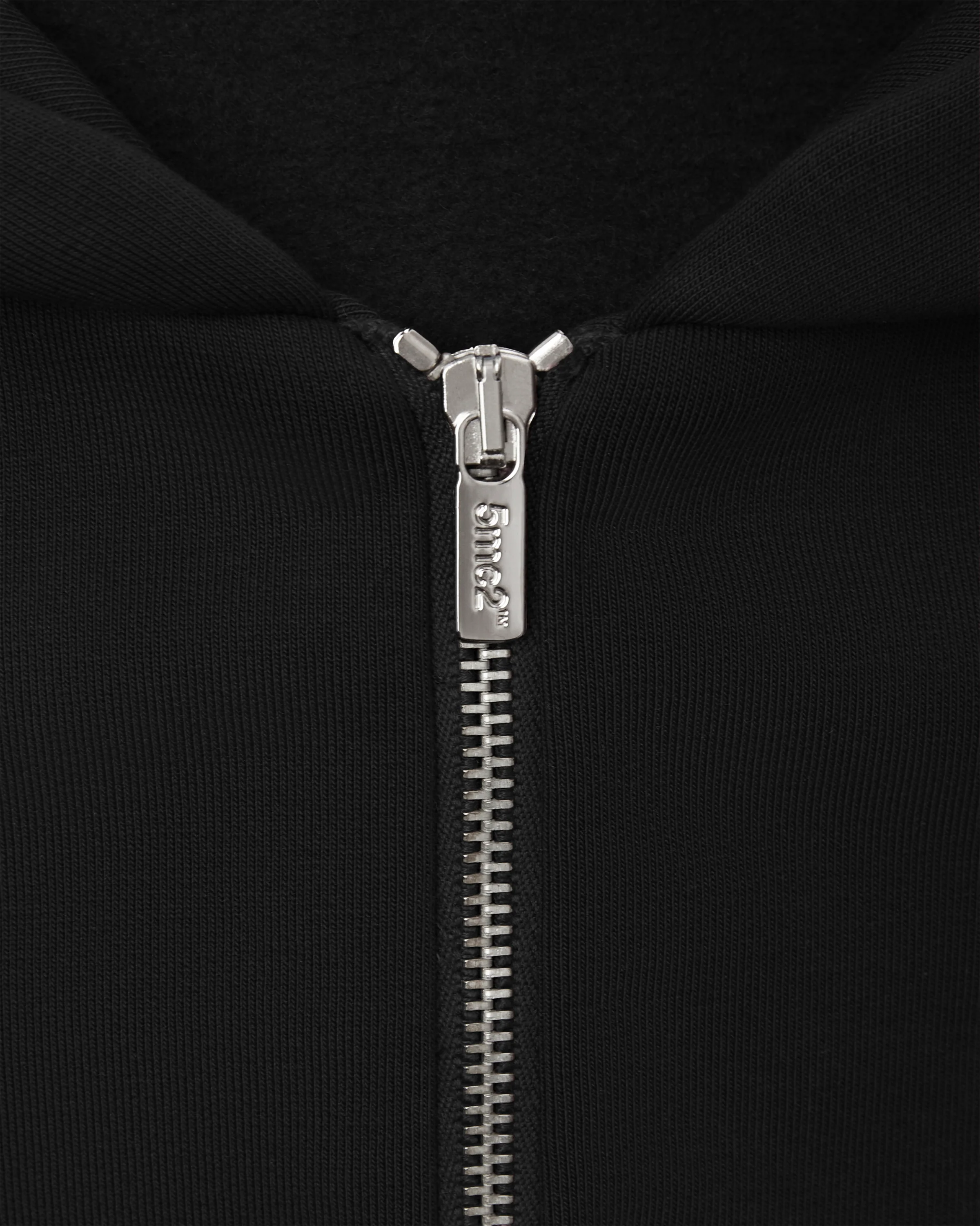 Pitch Black Zip Hoodie - Image 6