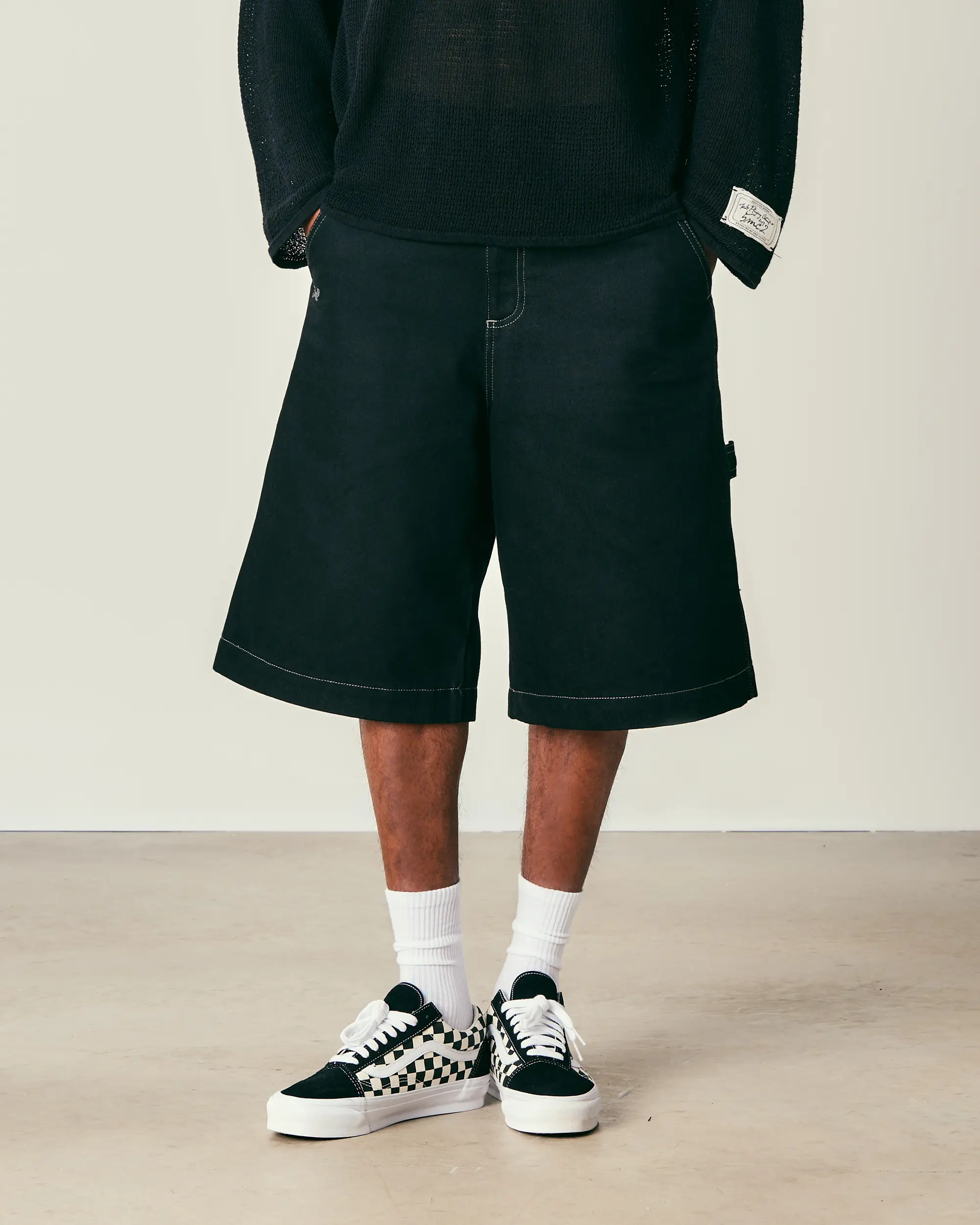 Pitch Black Carpenter Shorts - Image 2