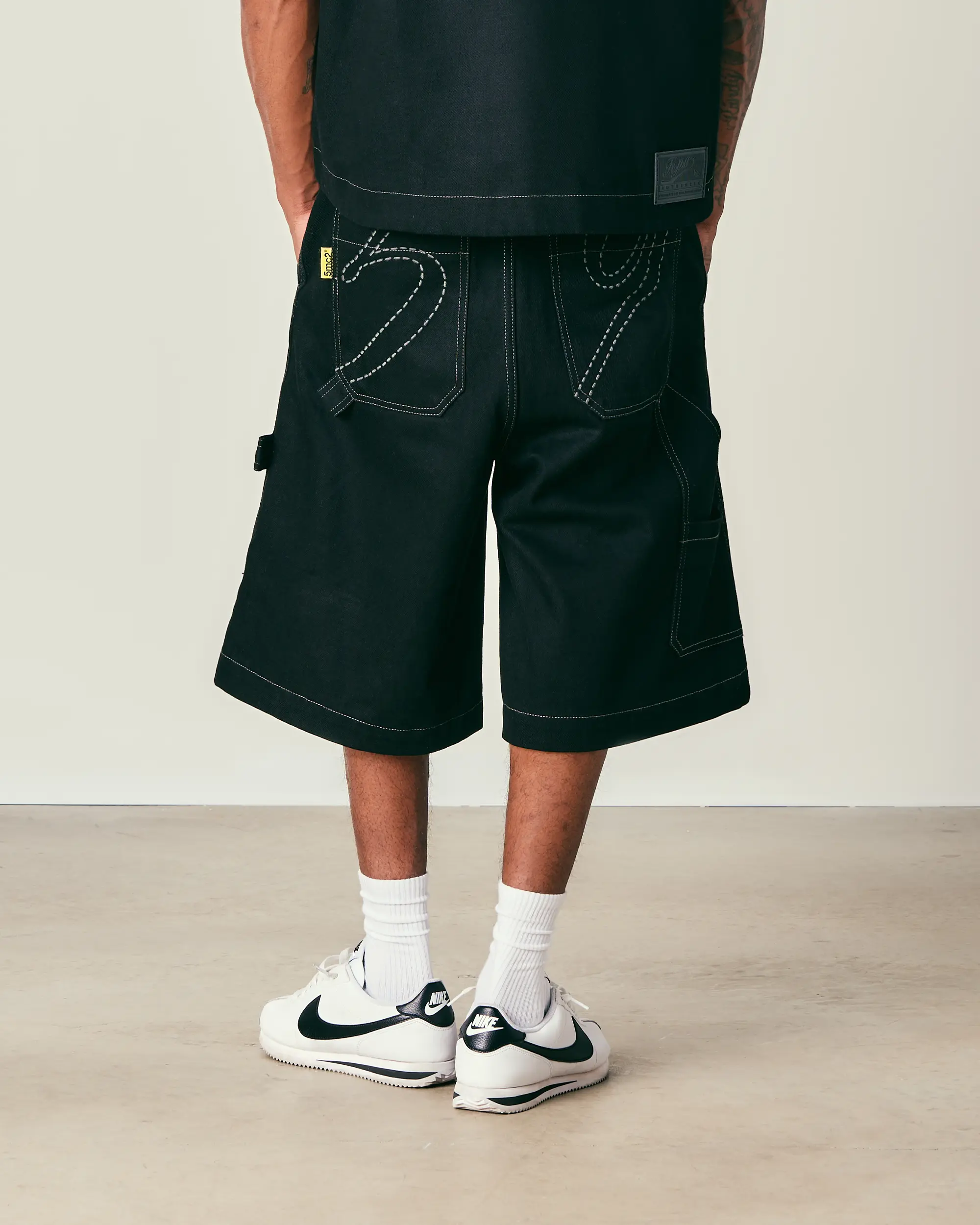 Pitch Black Carpenter Shorts - Image 5
