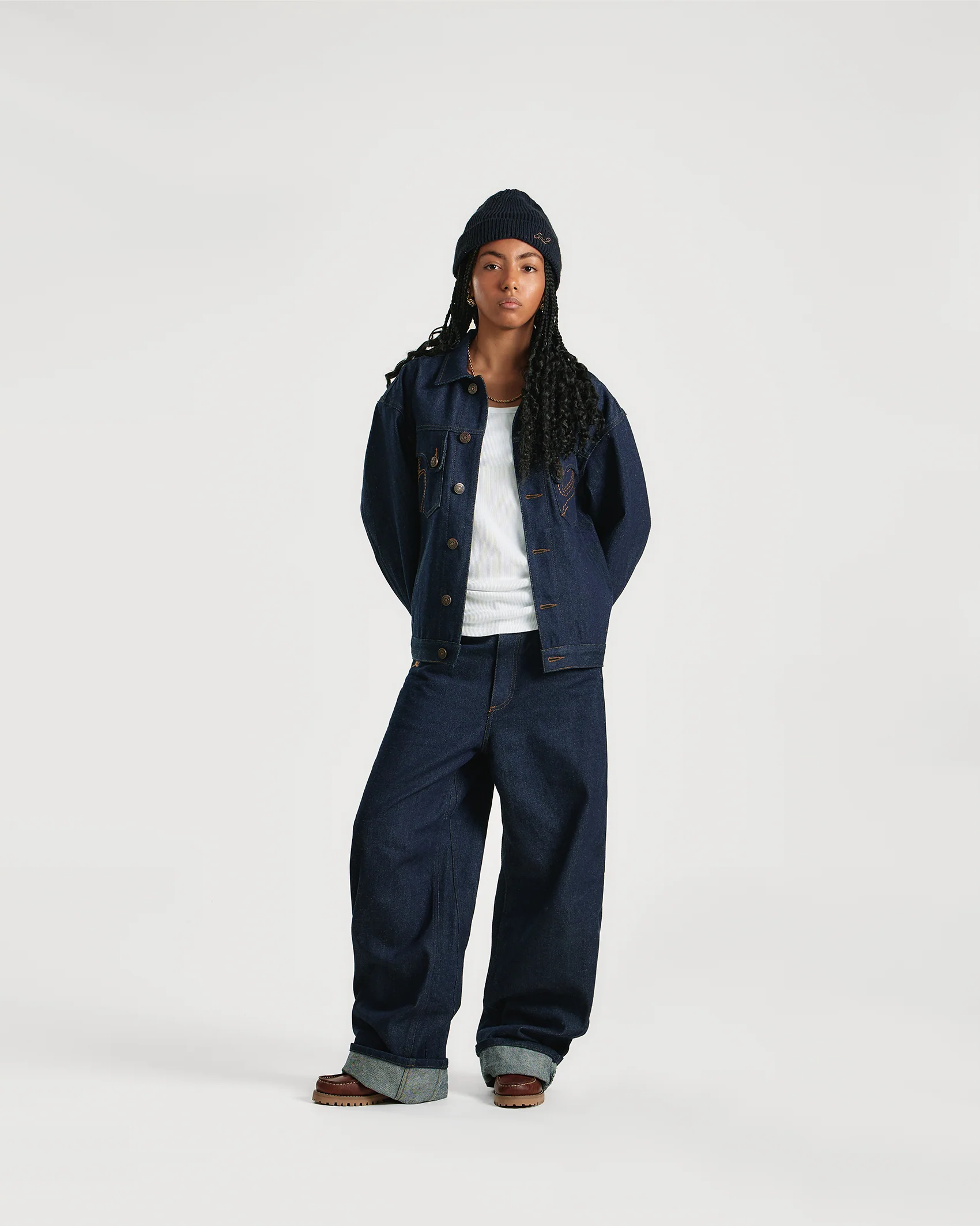 Raw Denim Pants - Image 5