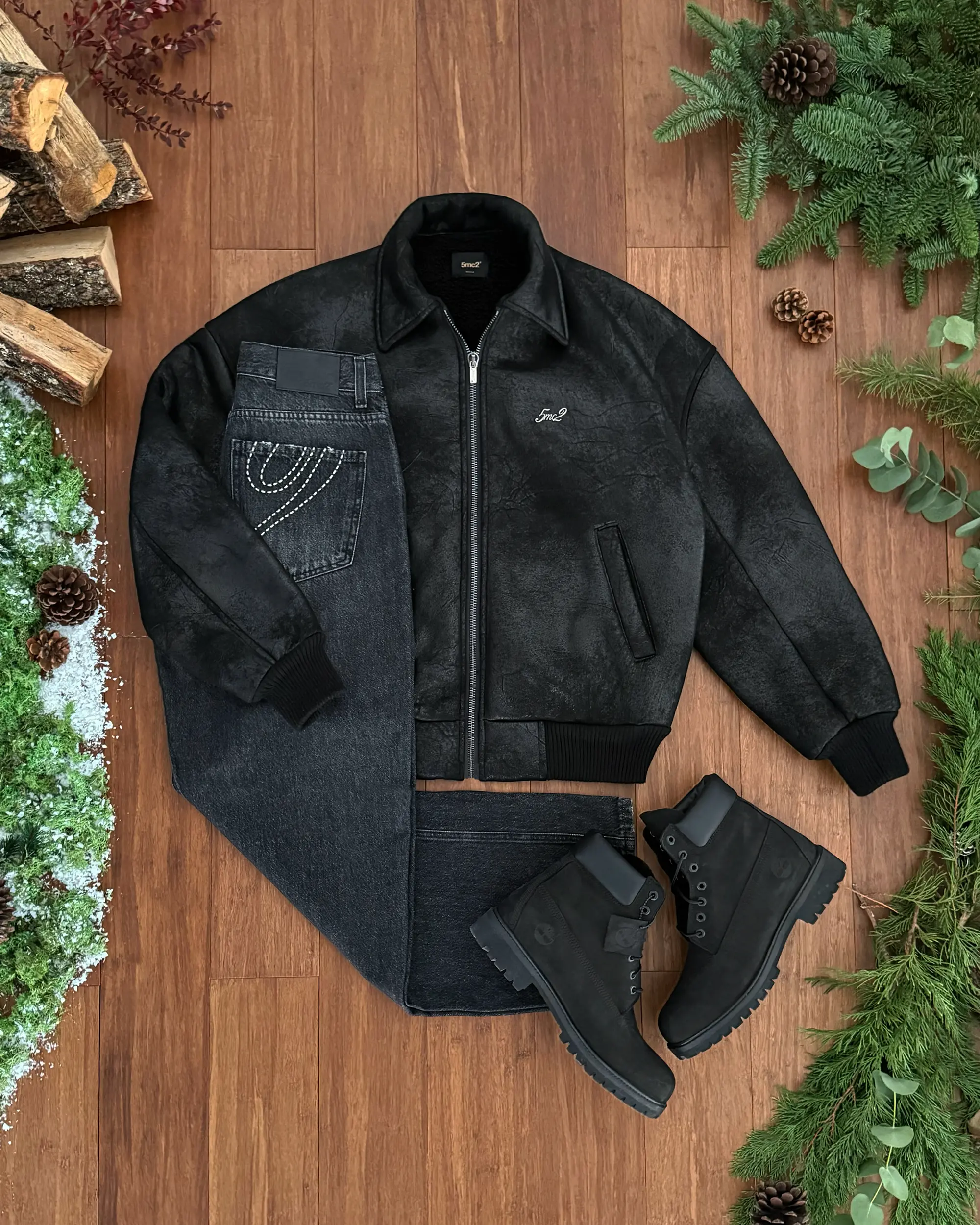 Shearling Aviator Jacket - Image 8