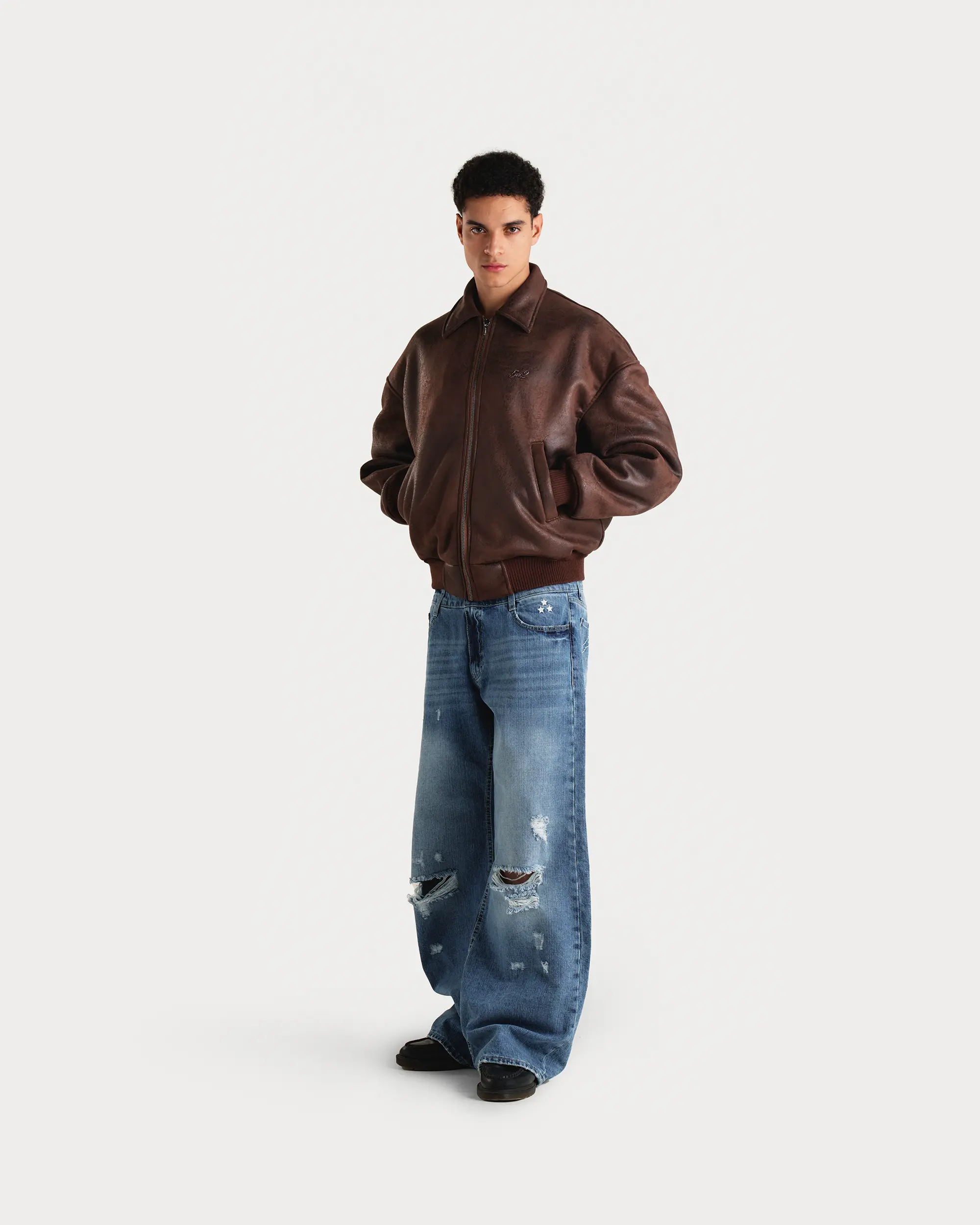 Shearling Aviator Jacket - Image 3