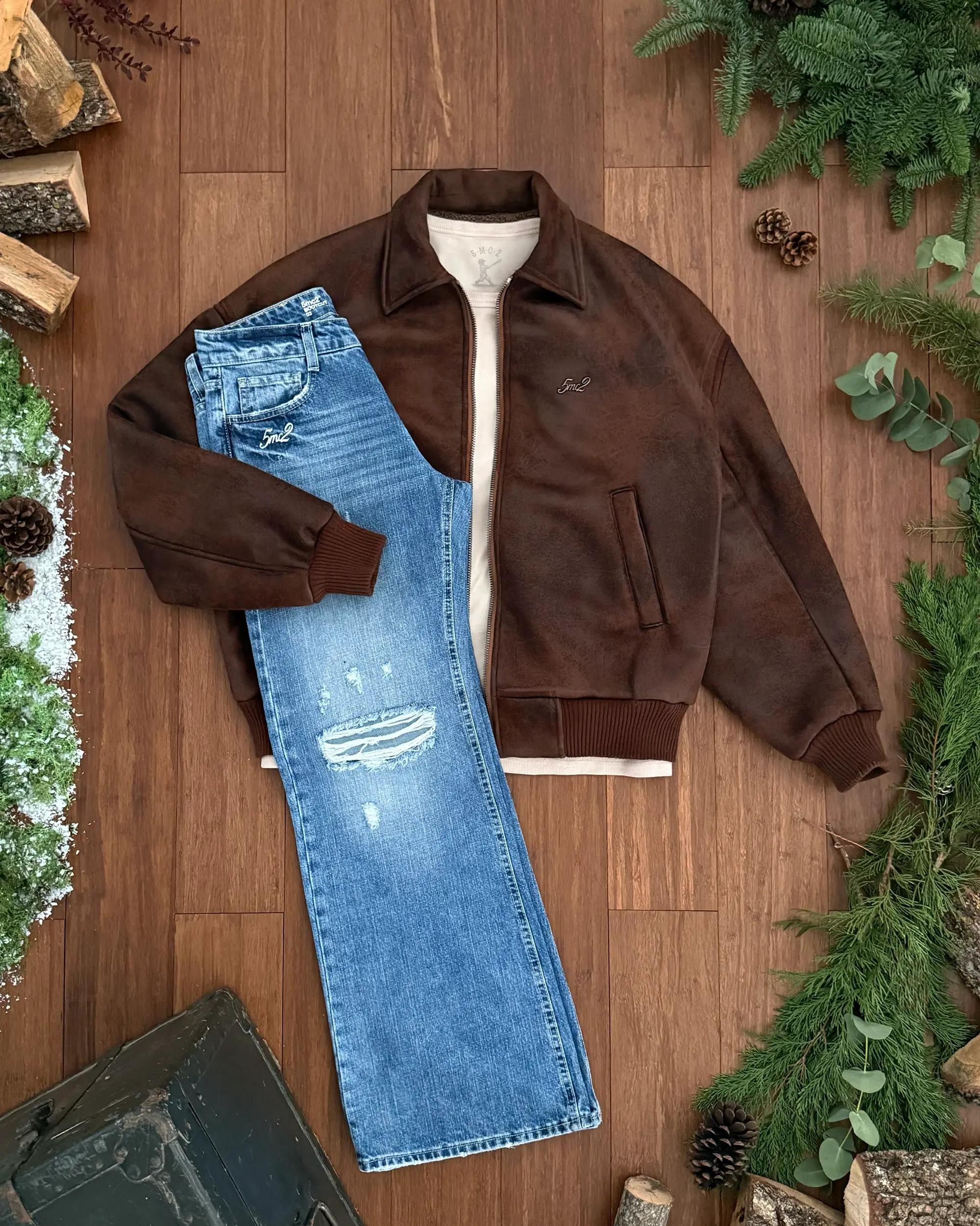 Shearling Aviator Jacket - Image 9
