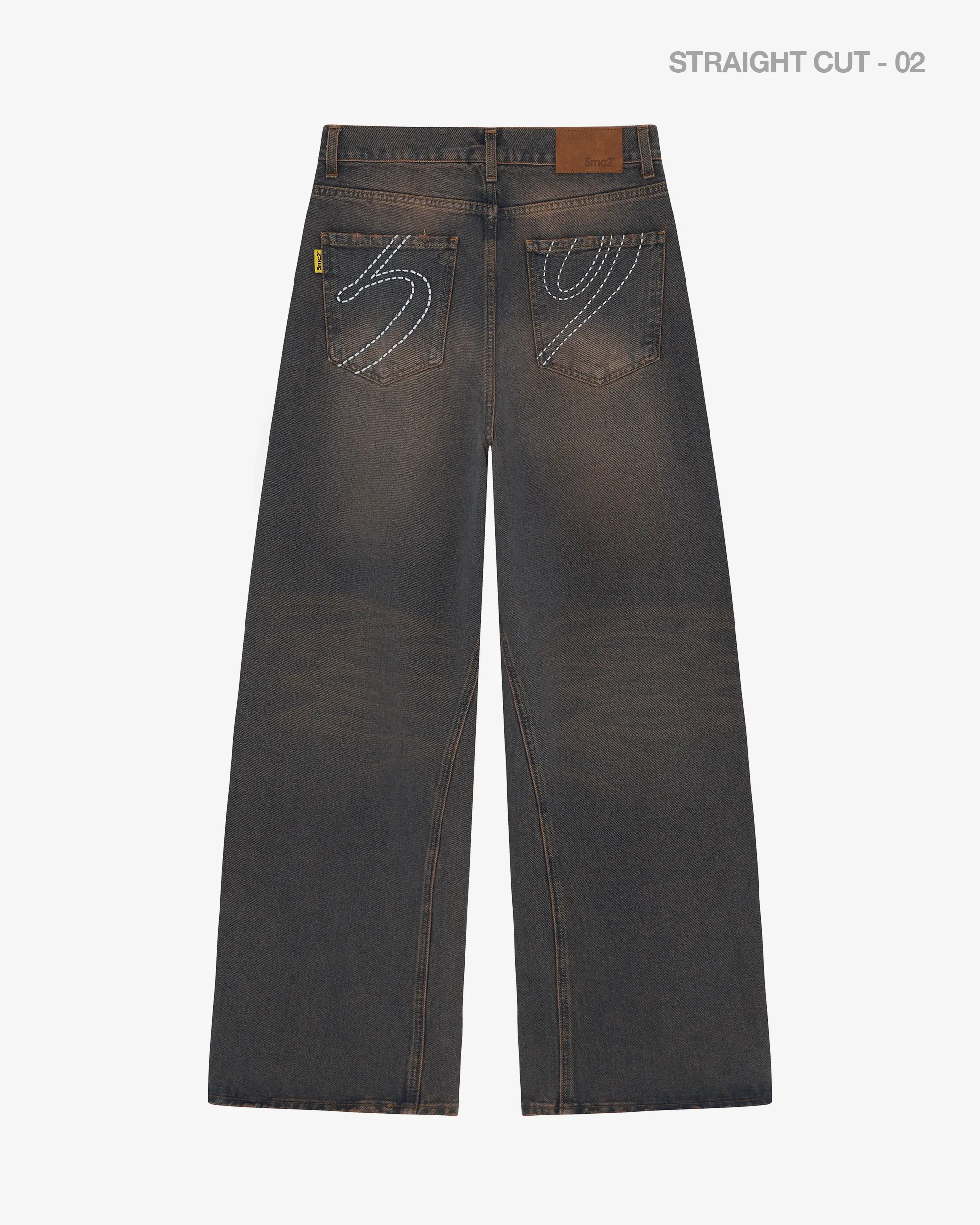 Rust Denim Pants - Image 8