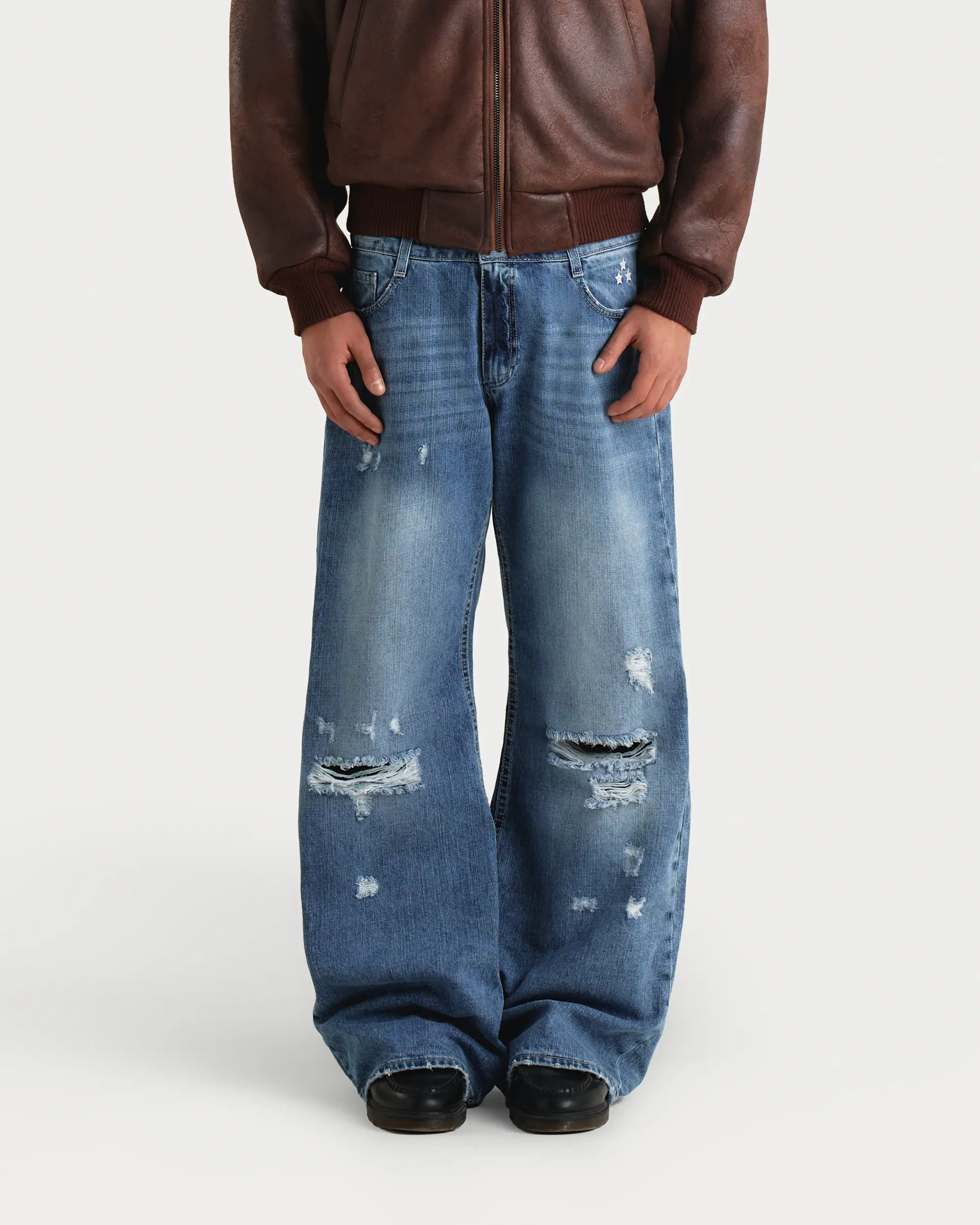Bootcut Denim Pants - Image 2