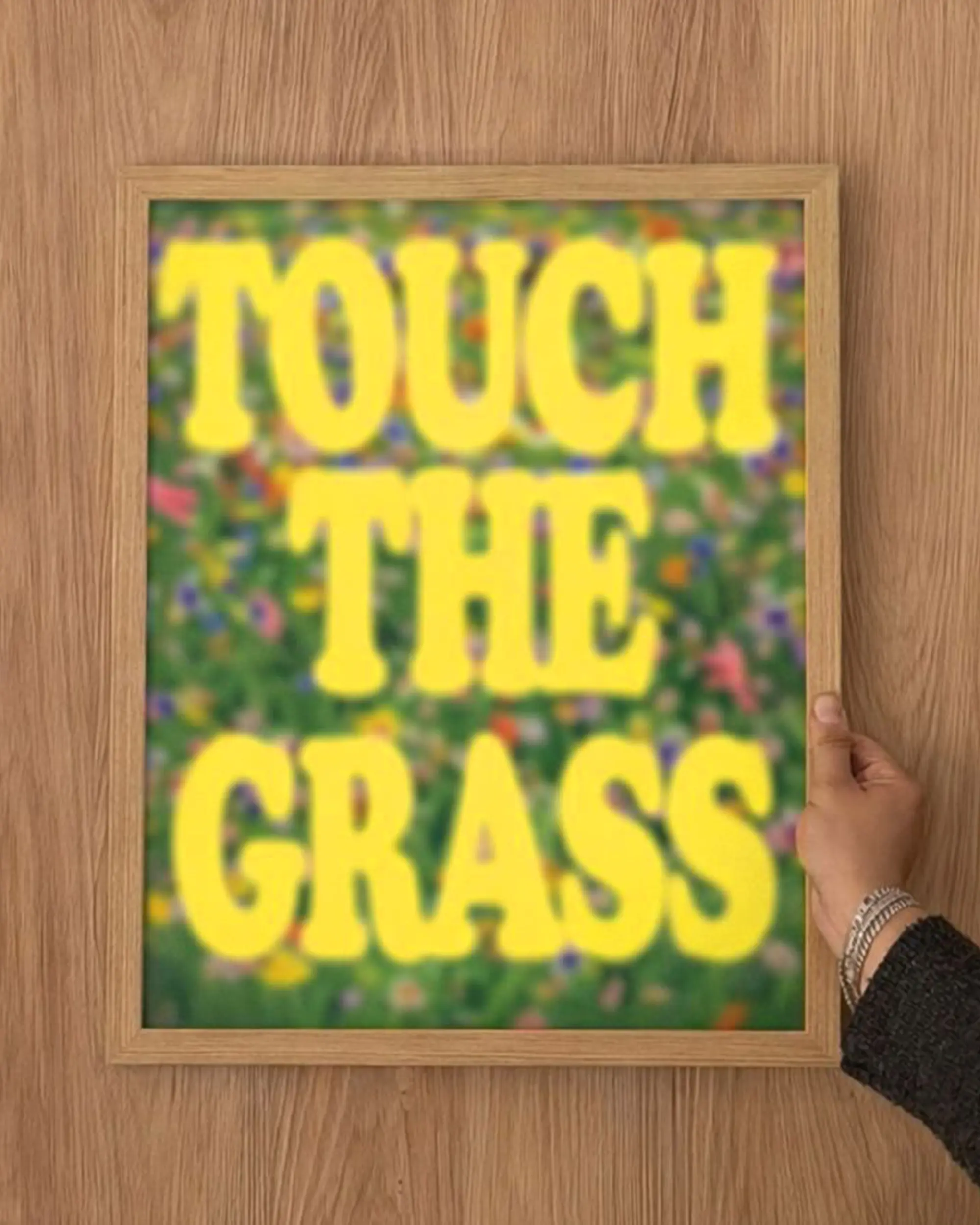 Touch The Grass Poster - Image 2