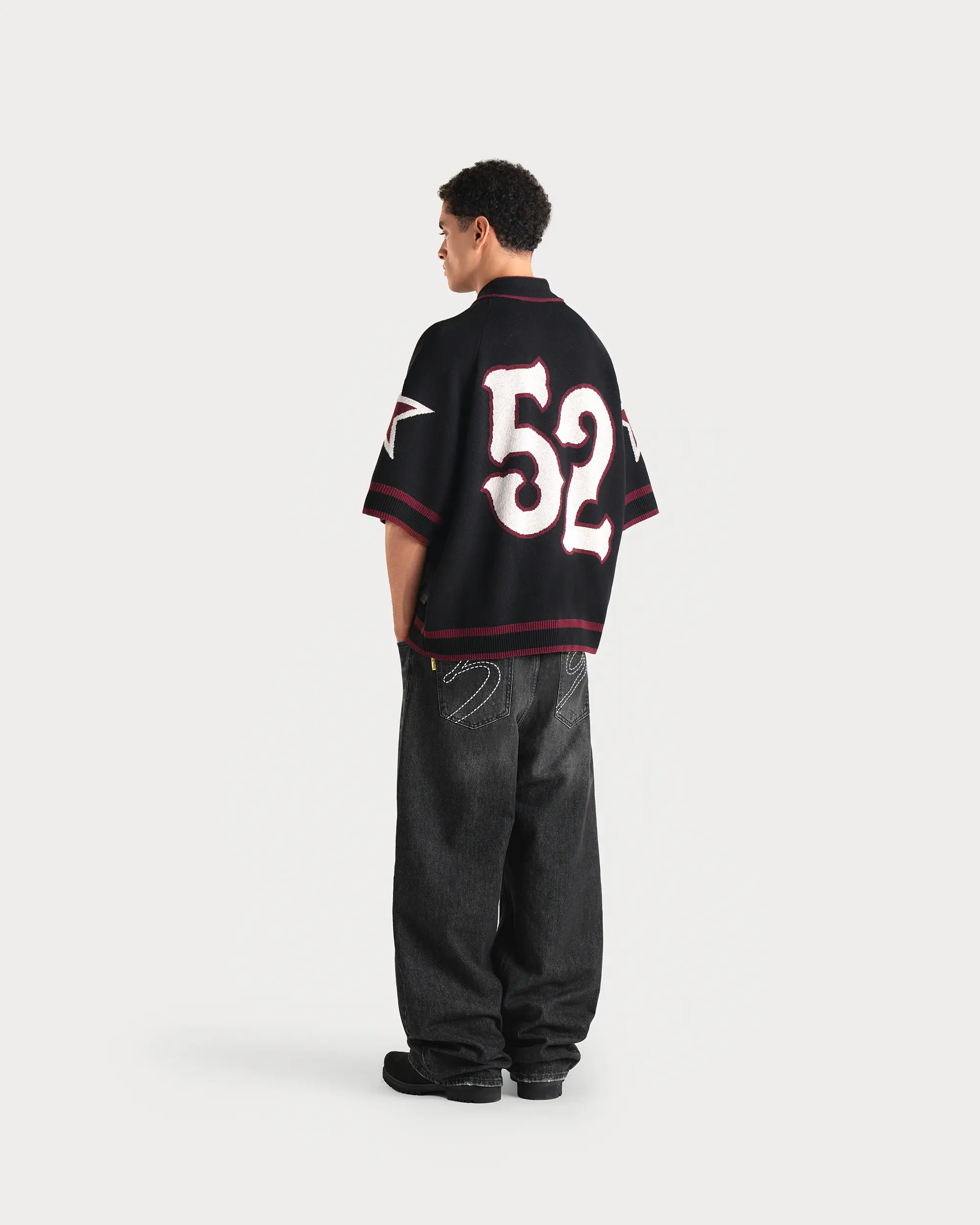 Washed Black Denim Pants - Image 3