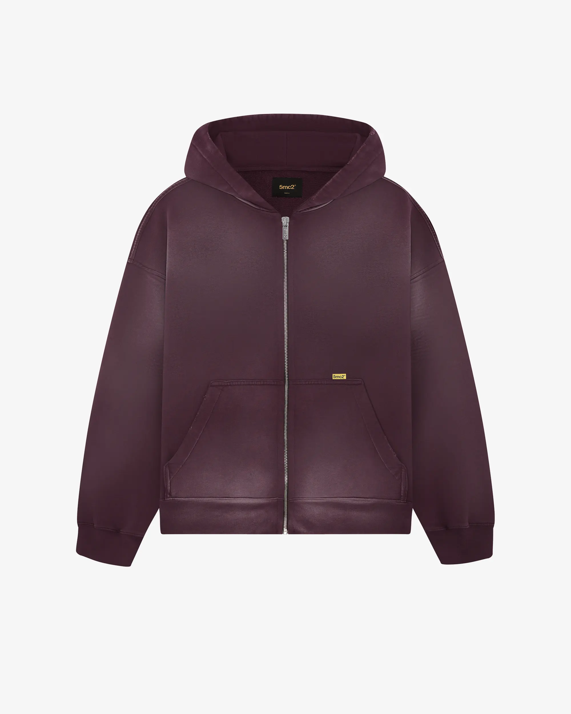 Washed Pin Zip Hoodie - Image 8