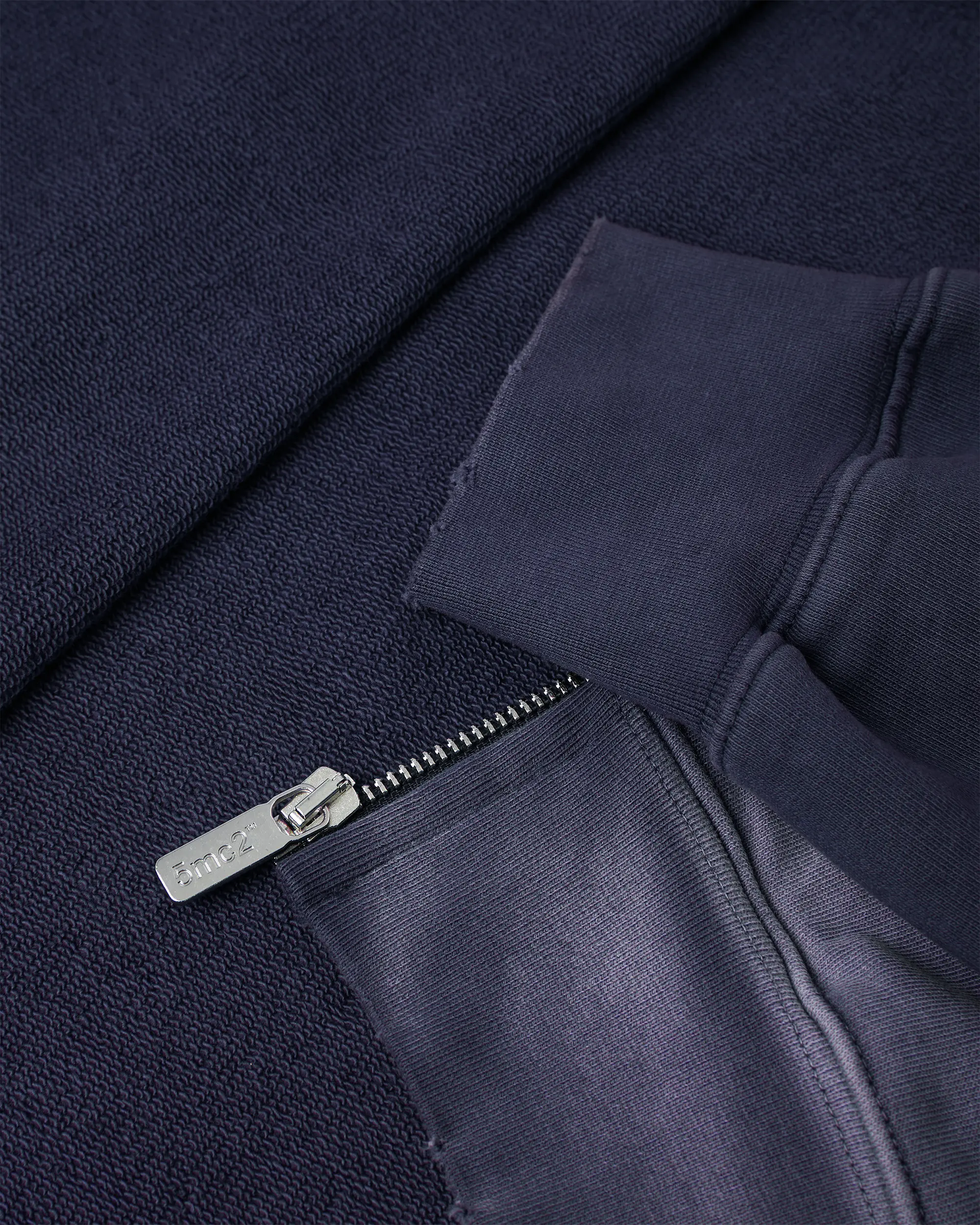 Washed Pin Zip Hoodie - Image 5
