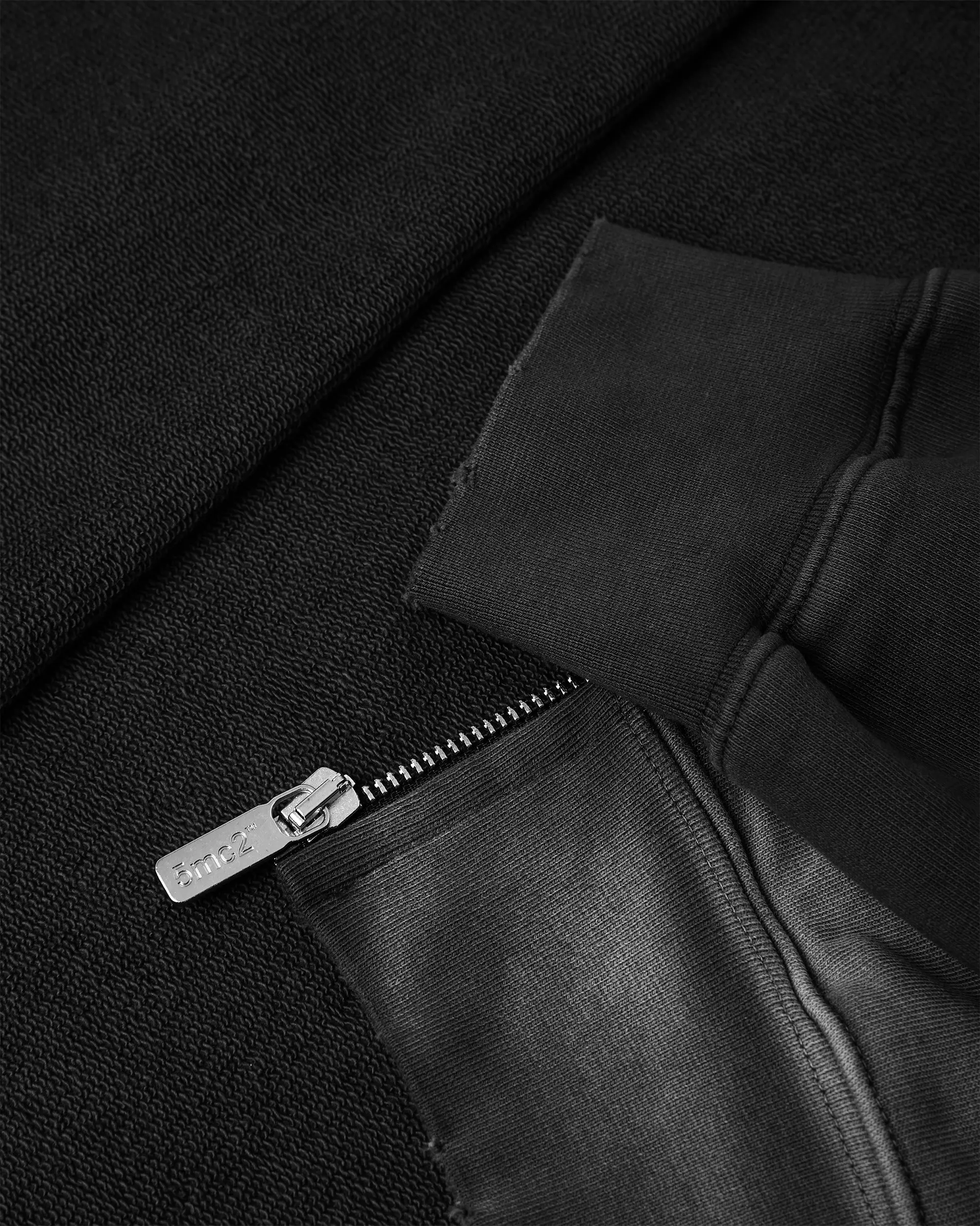 Washed Pin Zip Hoodie - Image 5