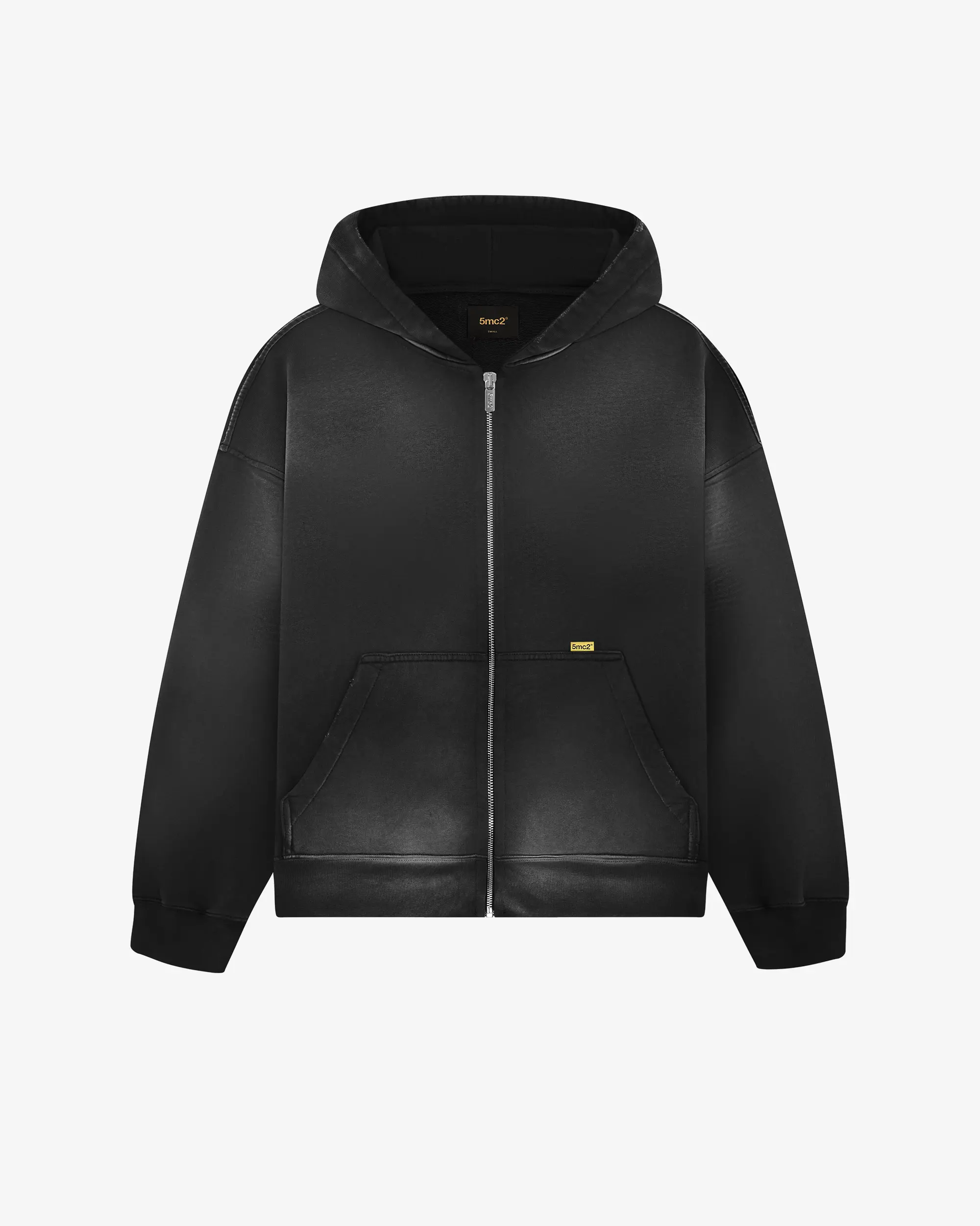 Washed Pin Zip Hoodie - Image 8